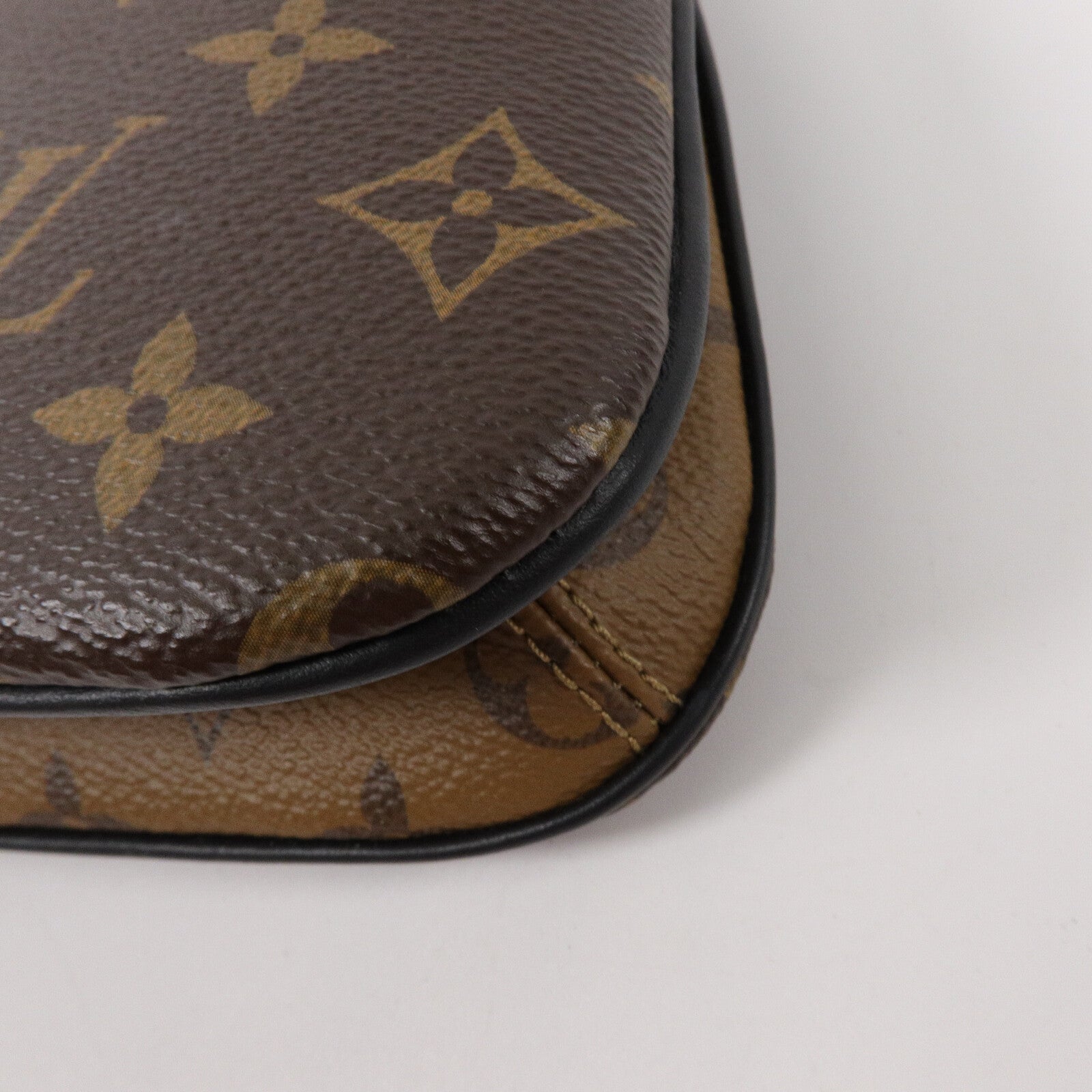 LOUIS VUITTON Monogram Reverse LV Twinny手挽肩背兩用袋