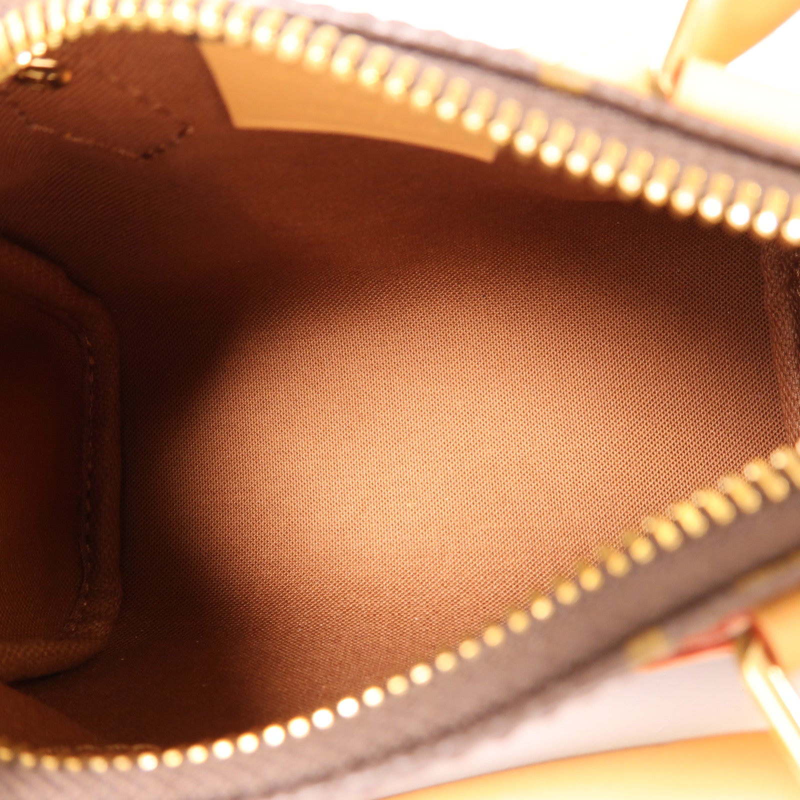 LOUIS VUITTON Monogram Nano Speedy金扣手挽肩背兩用袋