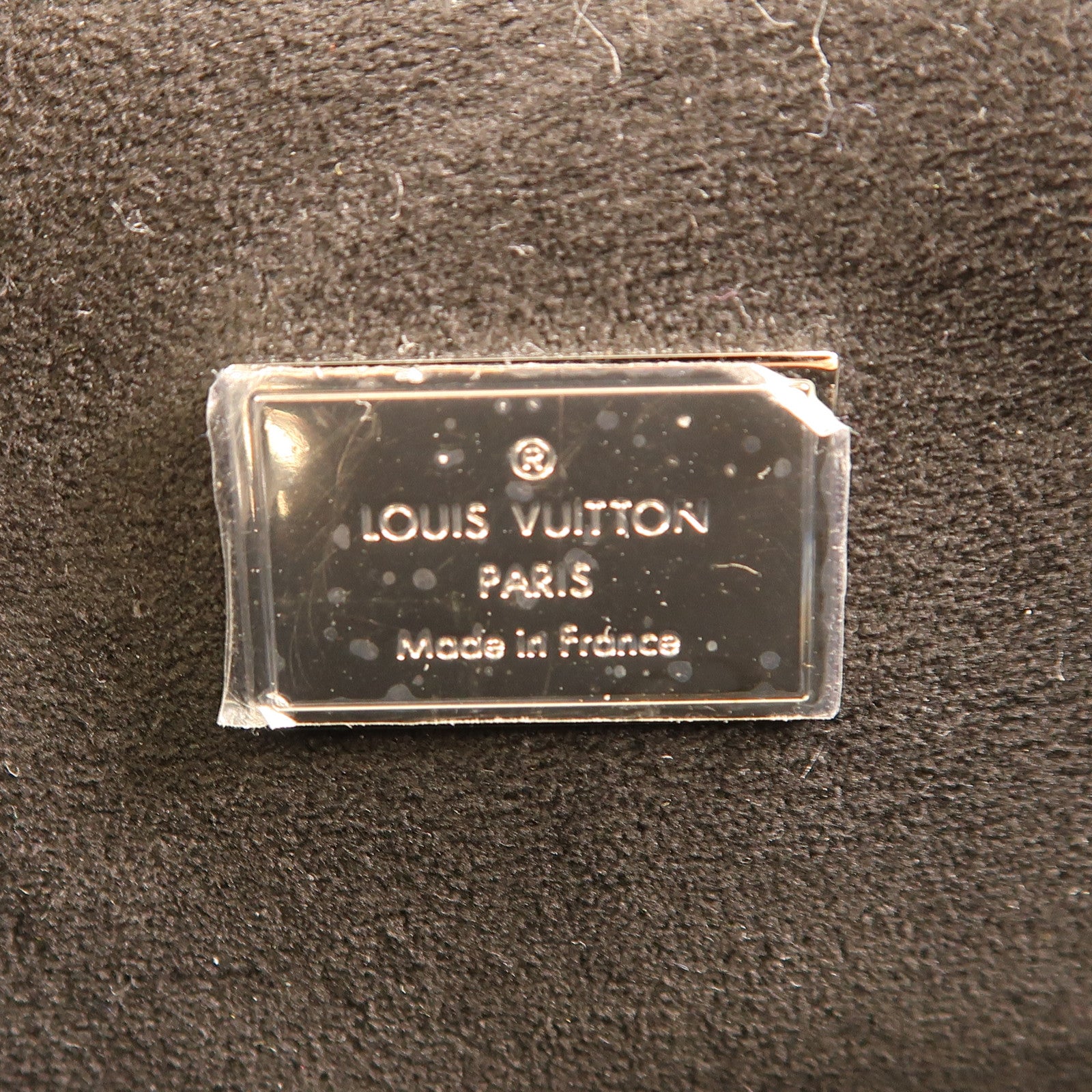 LOUIS VUITTON LV SHW Hot Springs Backpack M55769 Monogram Vernis Brown Black