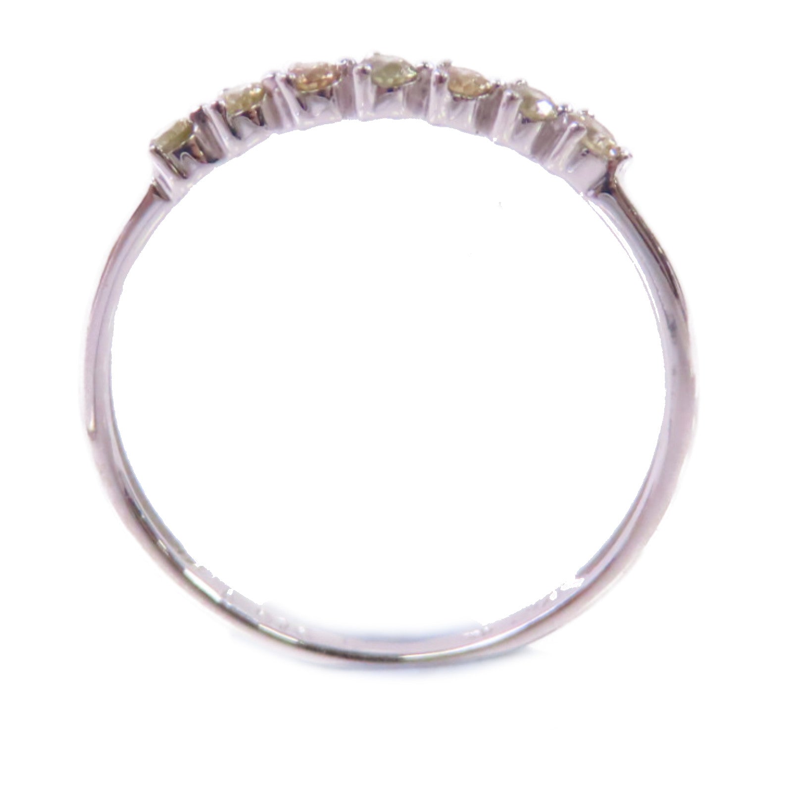 JEWELRY 18K白金Diamond Ring 0.16ct鑽石戒指US#6.75