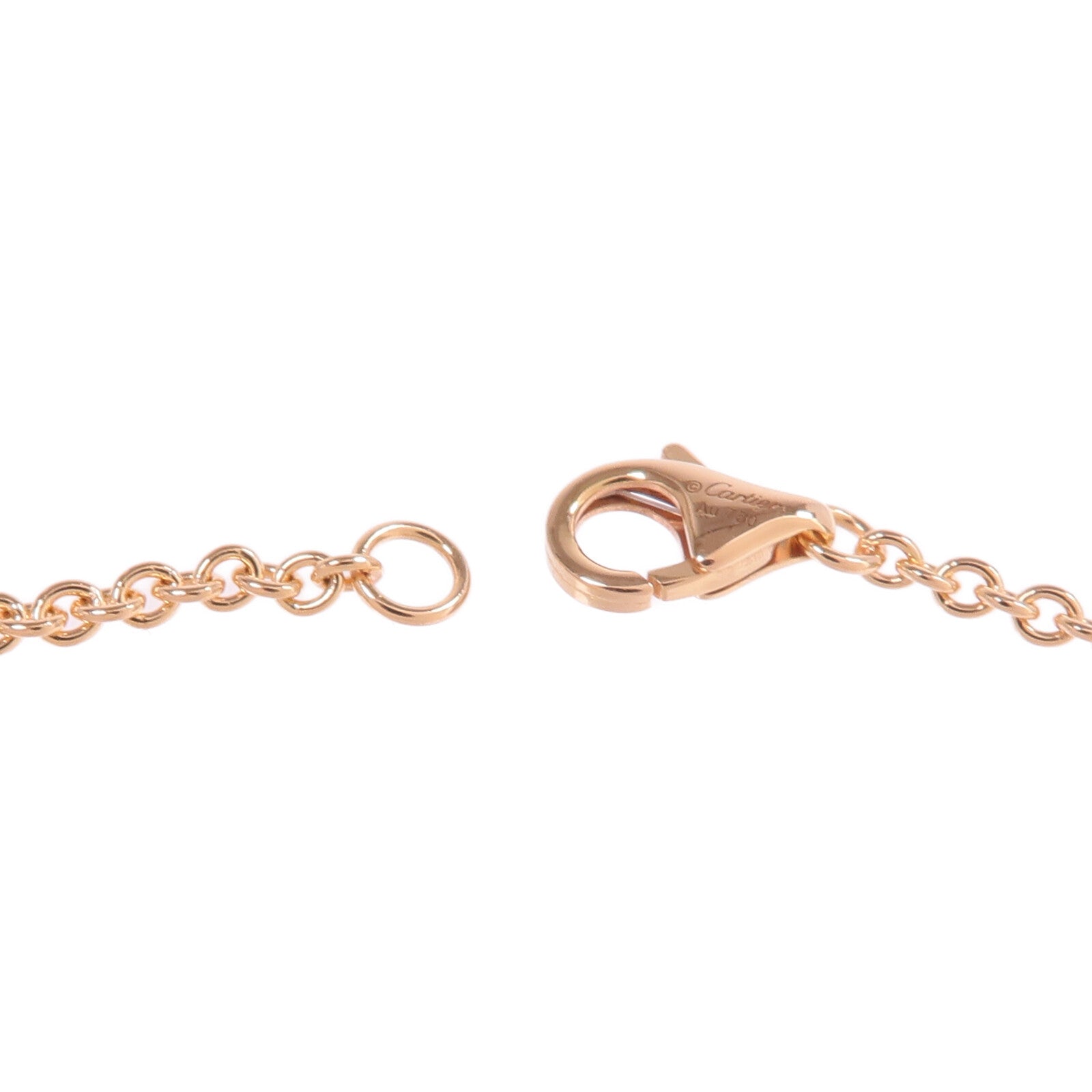 CARTIER 18K玫瑰金Love Necklace項鍊