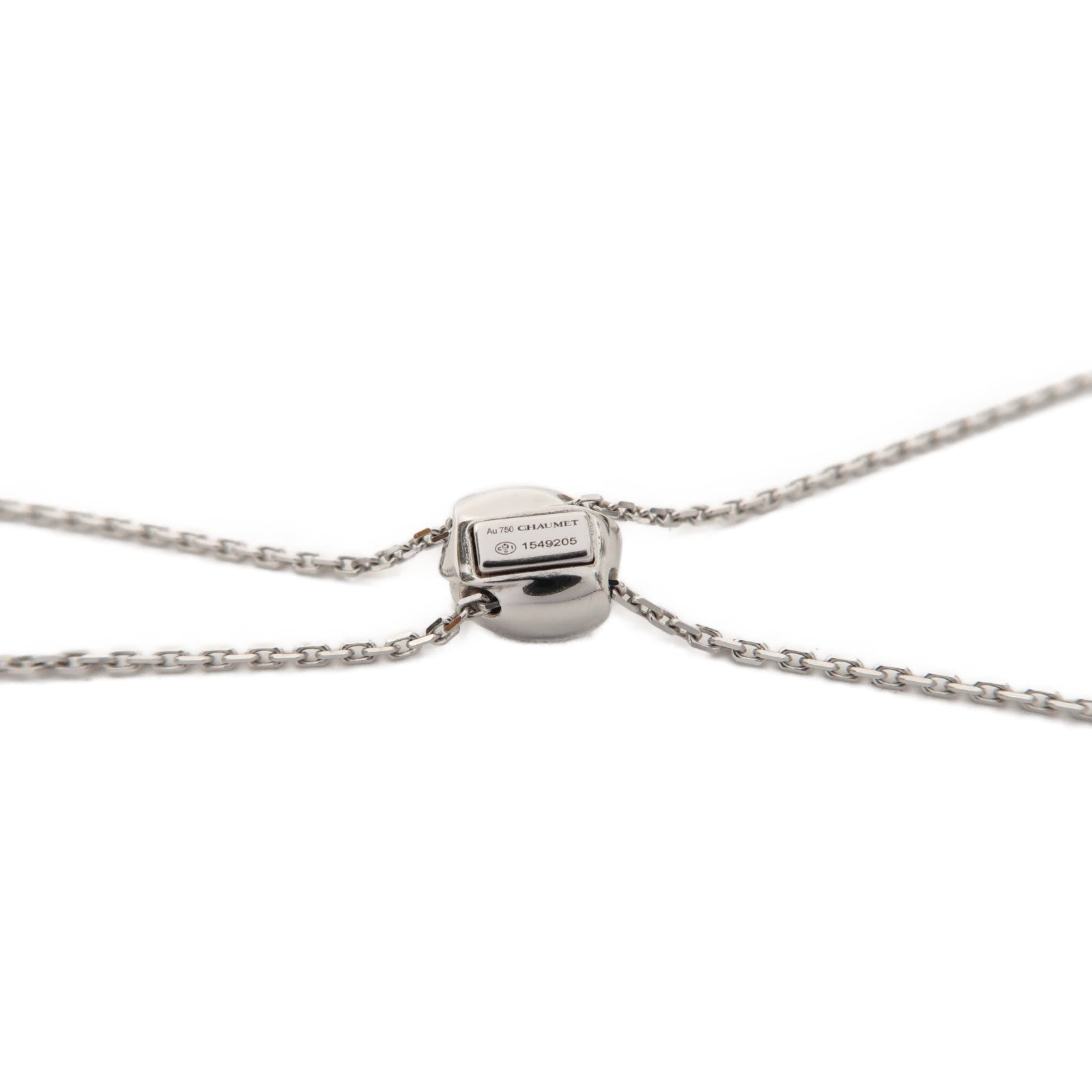 Chaumet 【激減優惠】18K白金Liens Seduction NC項鍊銀色