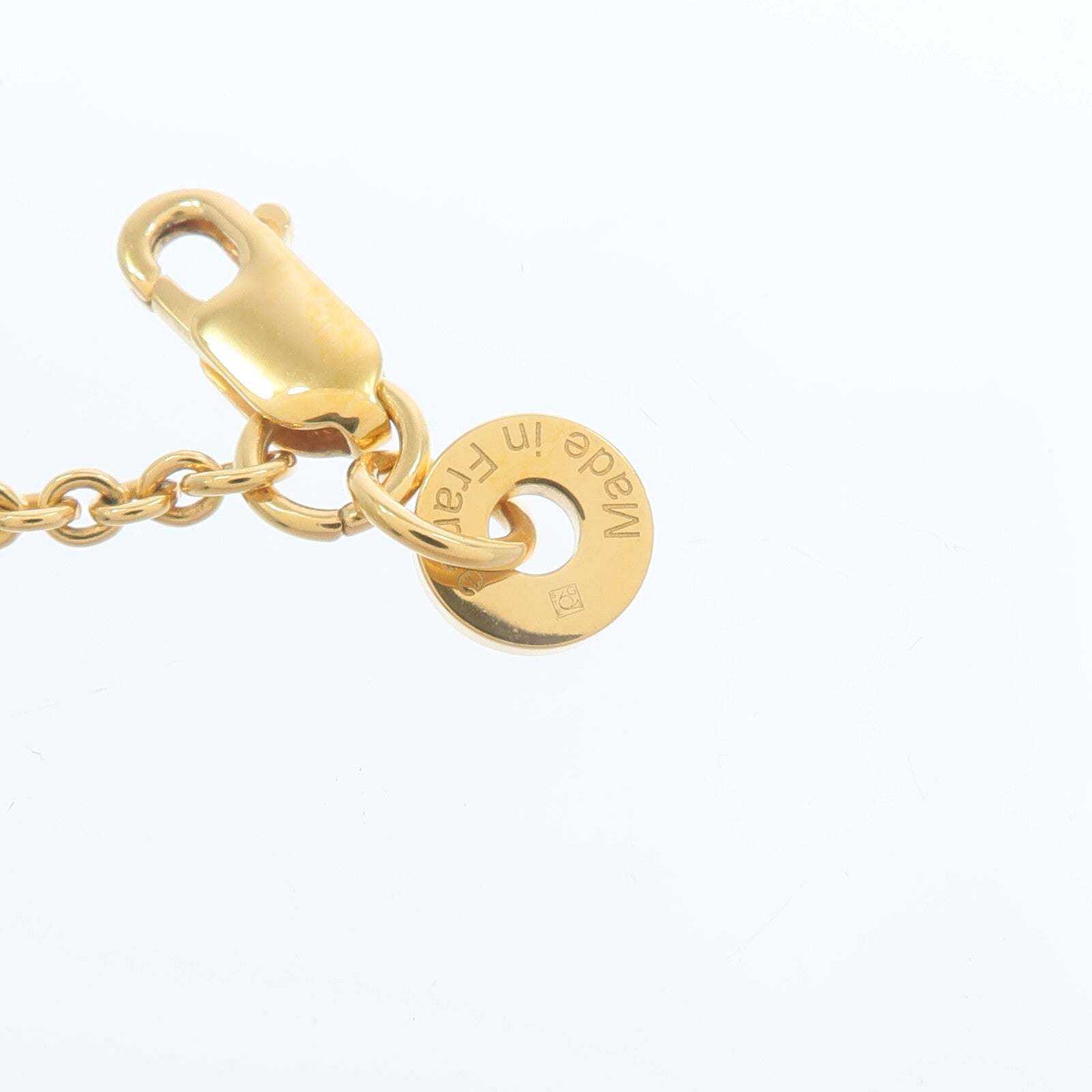 HERMES Swift皮革/金屬Cor H Necklace項鍊