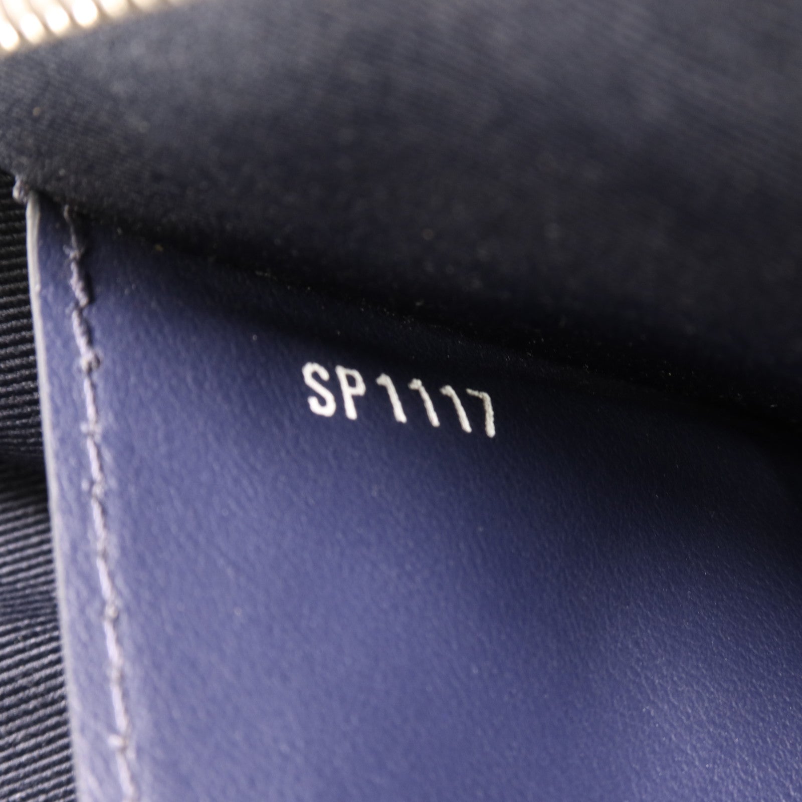 LOUIS VUITTON Damier Azur Pochette Voyage Clutch銀扣手拿包