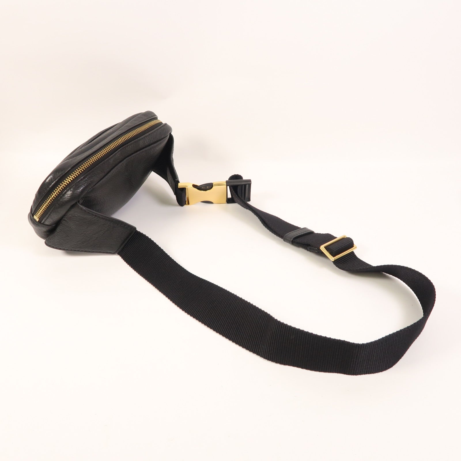 Tory Burch 牛皮皮革Waist Bag金扣腰包