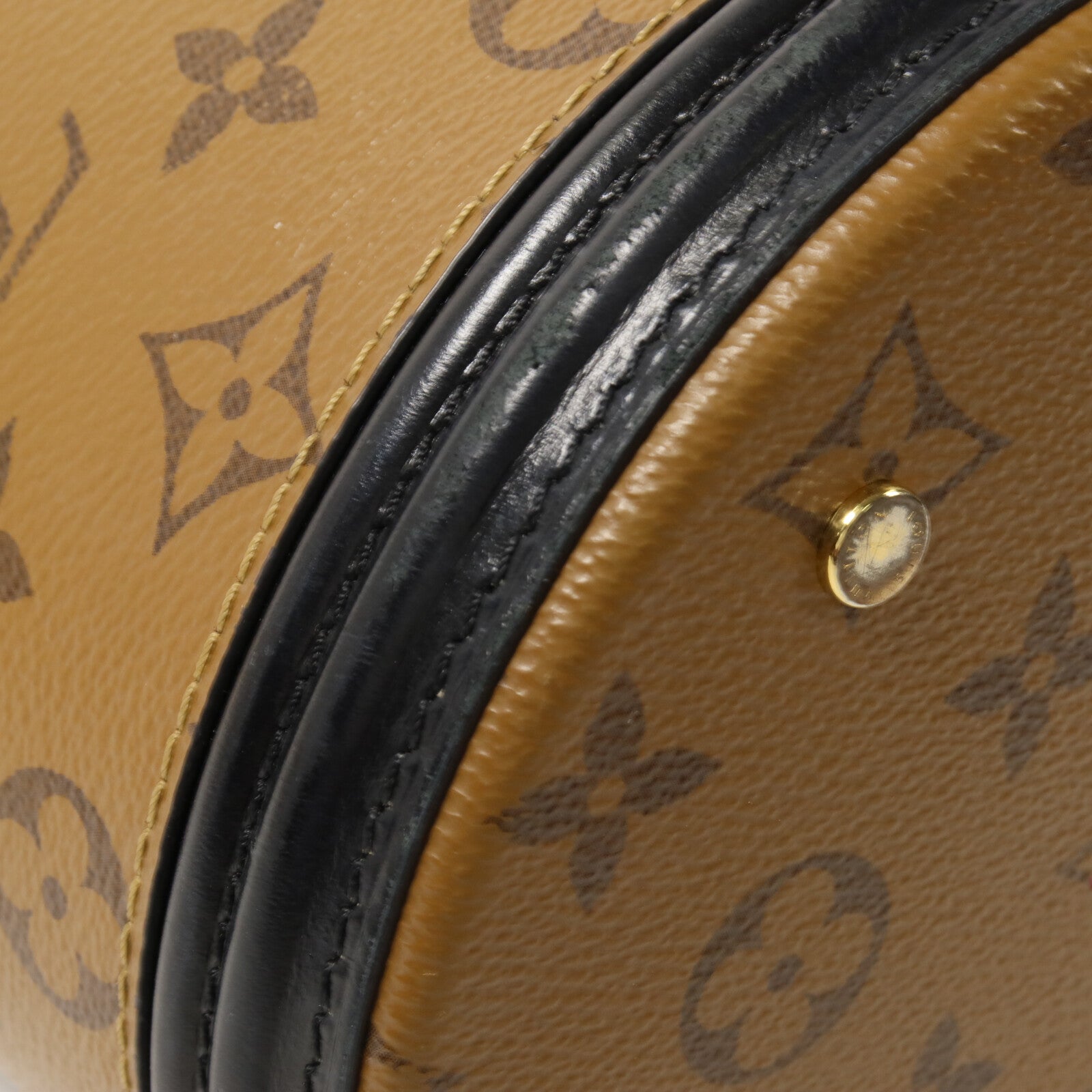 LOUIS VUITTON Monogram Reverse Cannes手挽肩背兩用袋