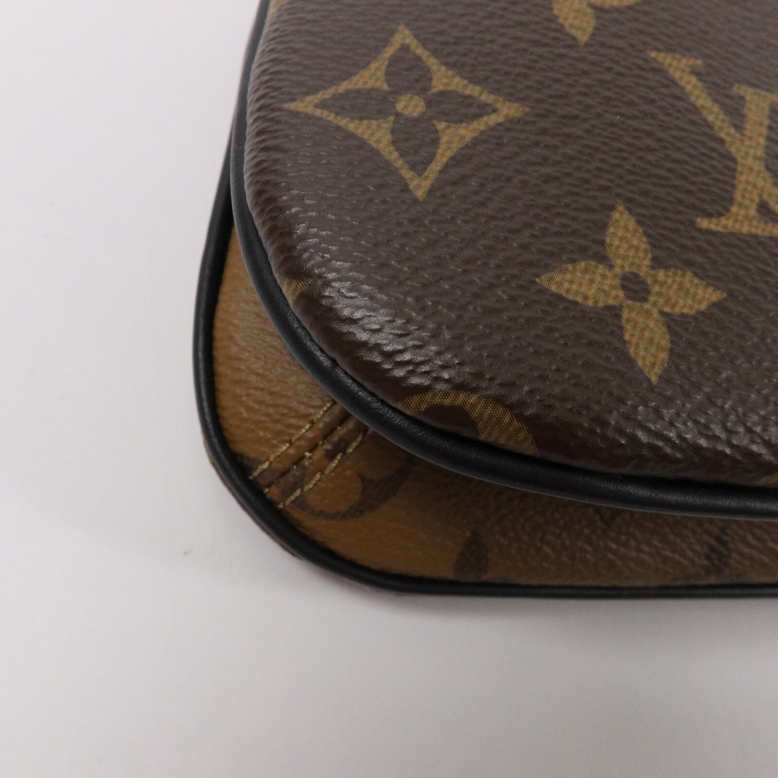 LOUIS VUITTON Monogram Reverse LV Twinny手挽肩背兩用袋