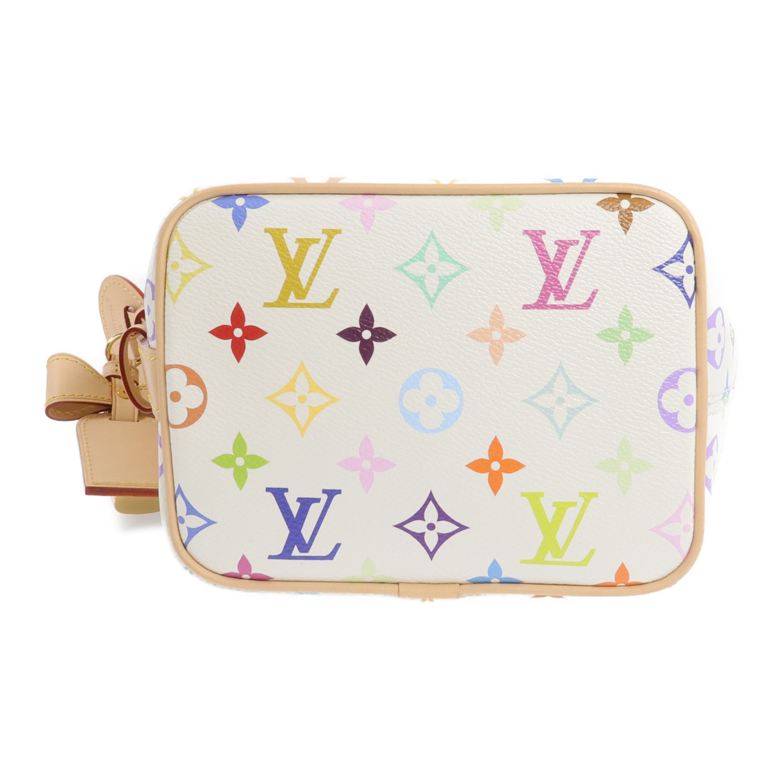 LOUIS VUITTON Monogram Multicolore LV x TM All In BB金扣手挽肩背兩用袋