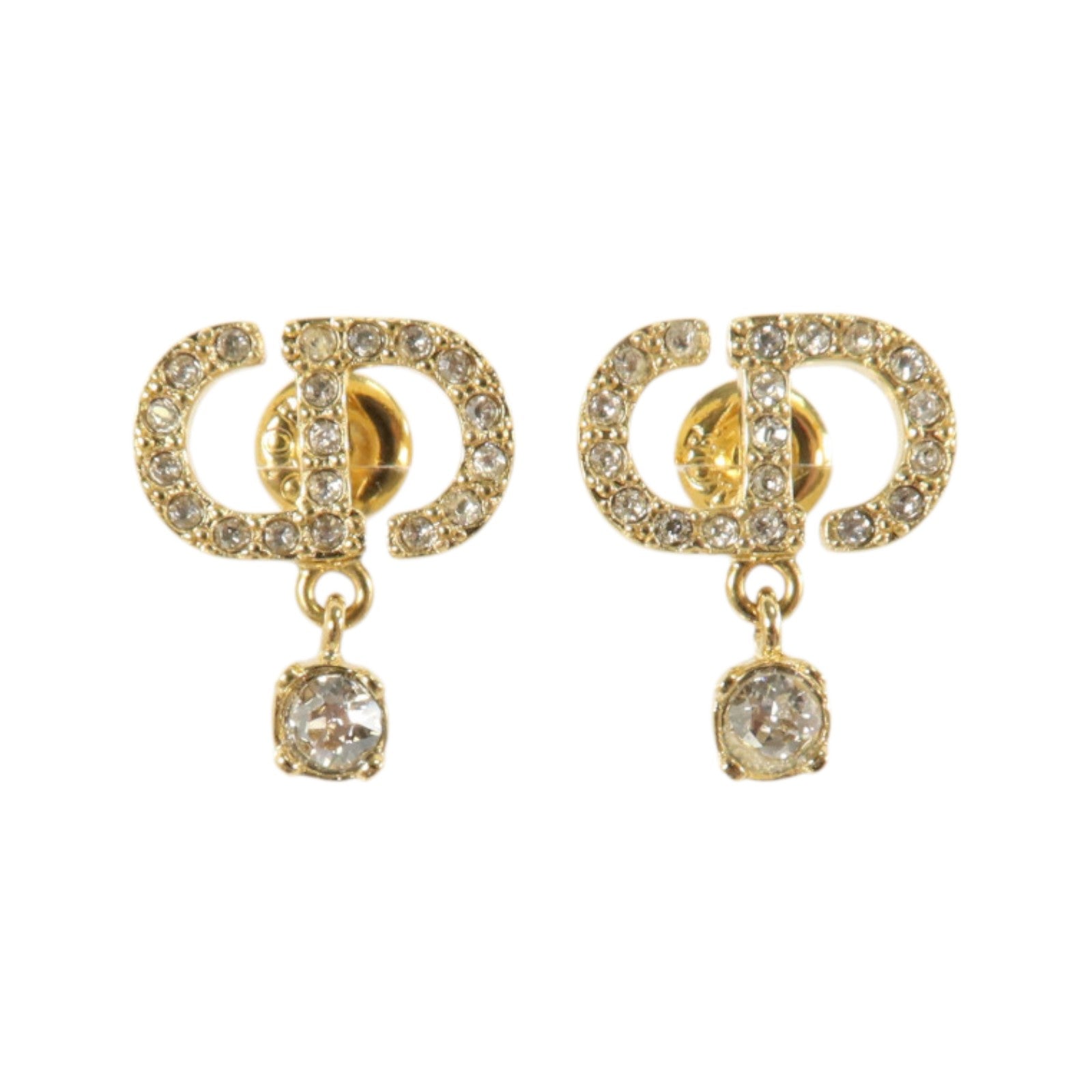 Dior 金屬Petit CD Earrings耳環