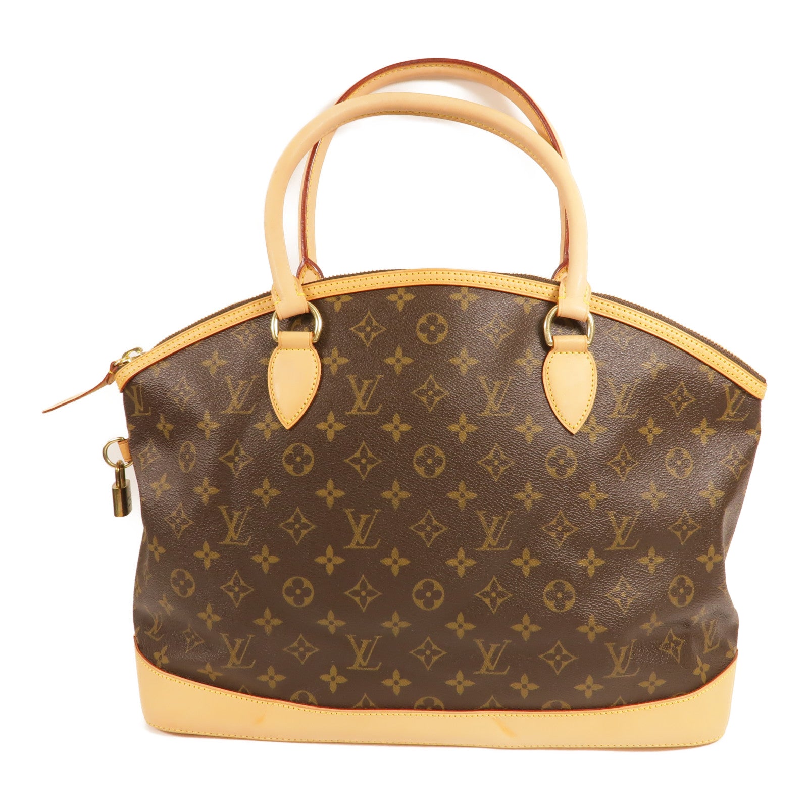 LOUIS VUITTON Monogram Lockit Horizontal金扣肩背袋