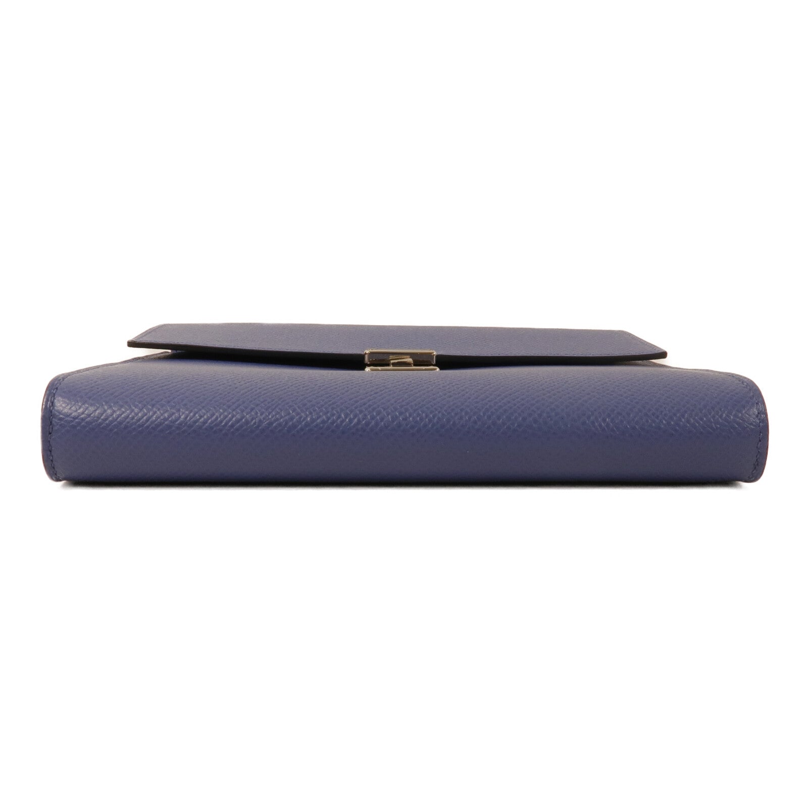 HERMES Epsom皮革Clic 16肩背袋Blue Brighton