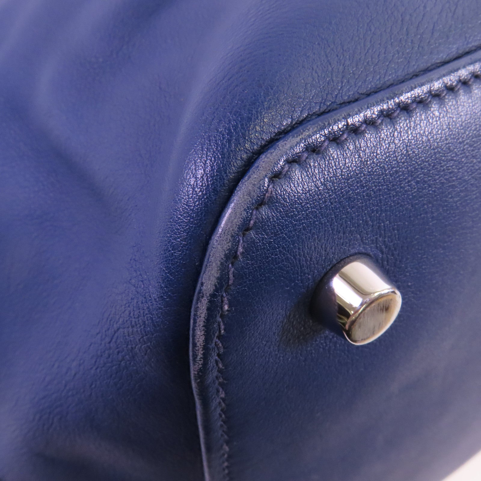 HERMES Swift皮革Tool Box 33銀扣手挽肩背兩用袋