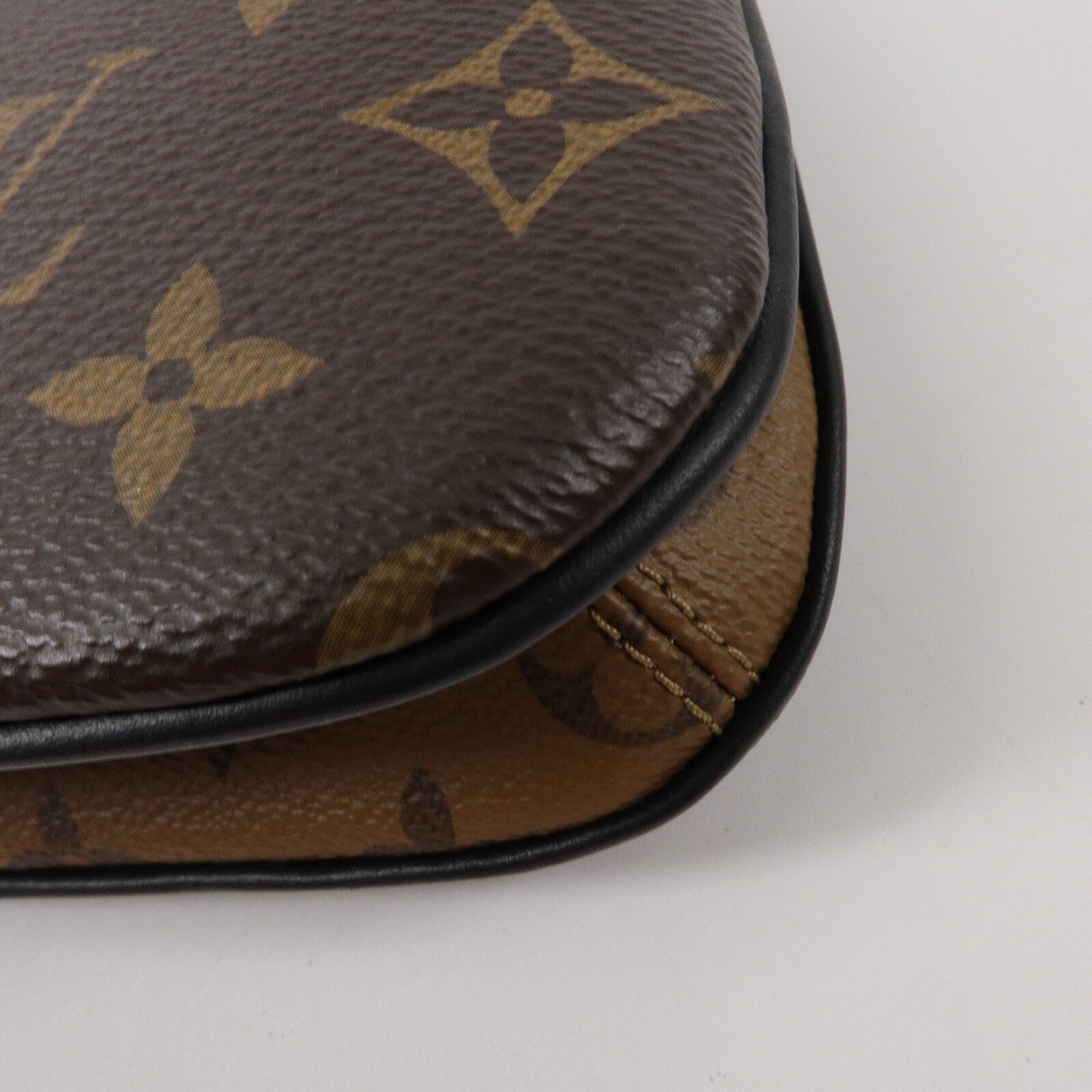 LOUIS VUITTON Monogram Reverse LV Twinny手挽肩背兩用袋