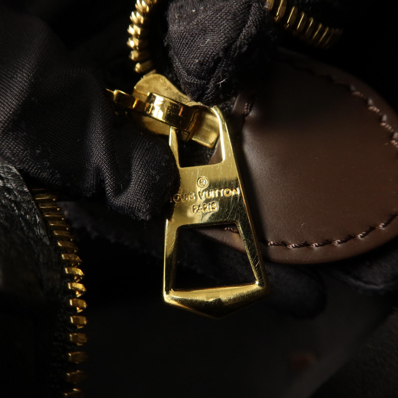 LOUIS VUITTON Damier Jersey金扣手挽肩背兩用袋