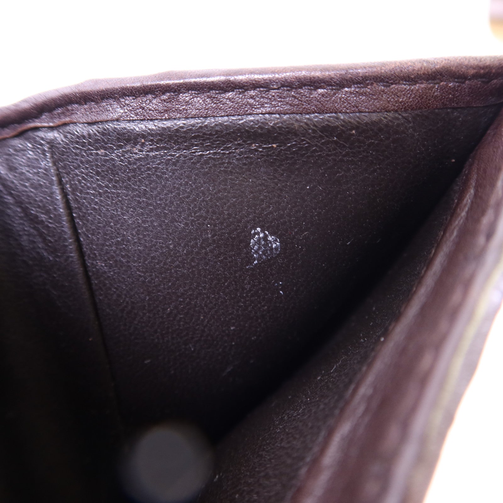 GUCCI 【激減優惠】牛皮皮革GG Trifold Wallet金扣錢包