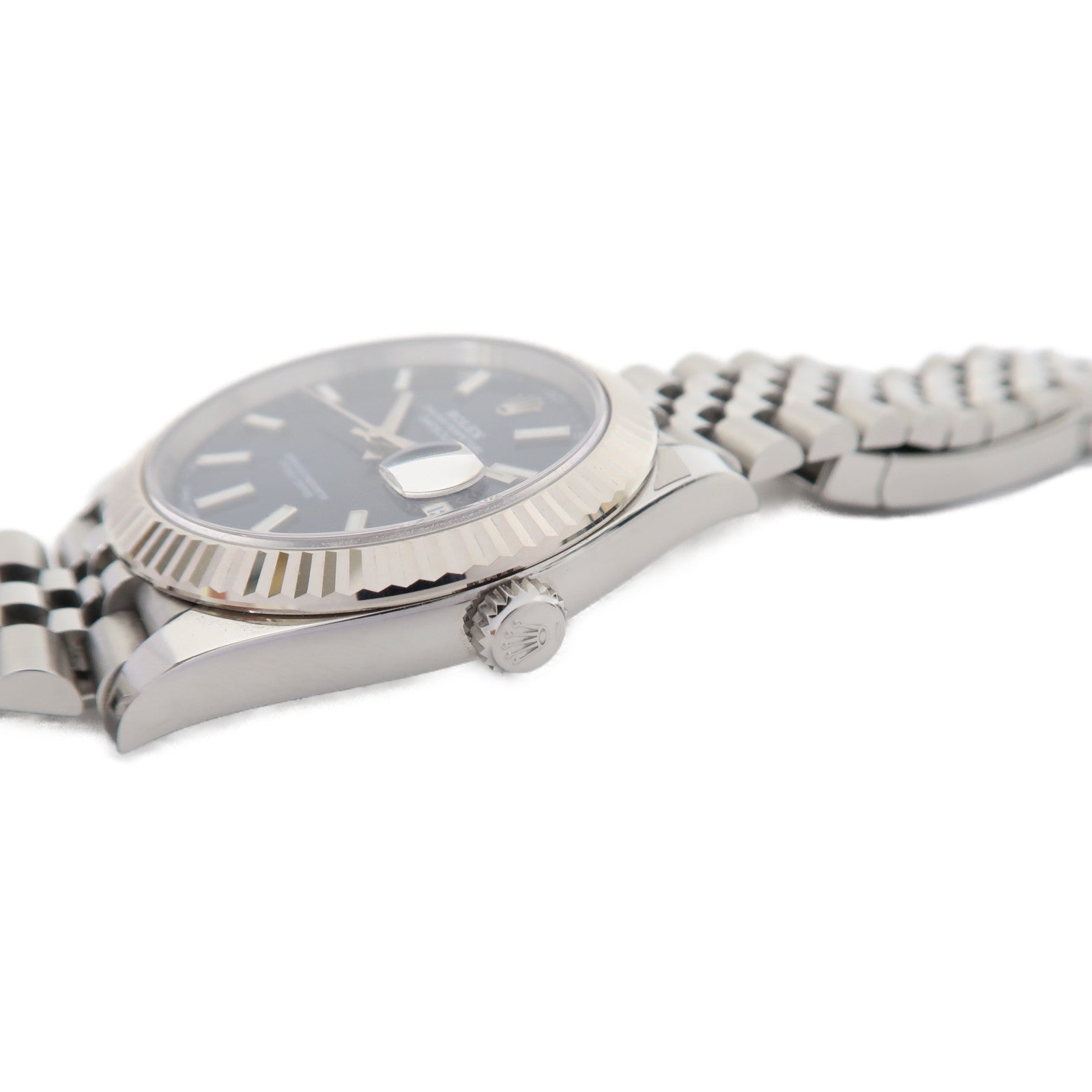 ROLEX Datejust 41mm 18K白金/不鏽鋼手錶自動機芯藍色
