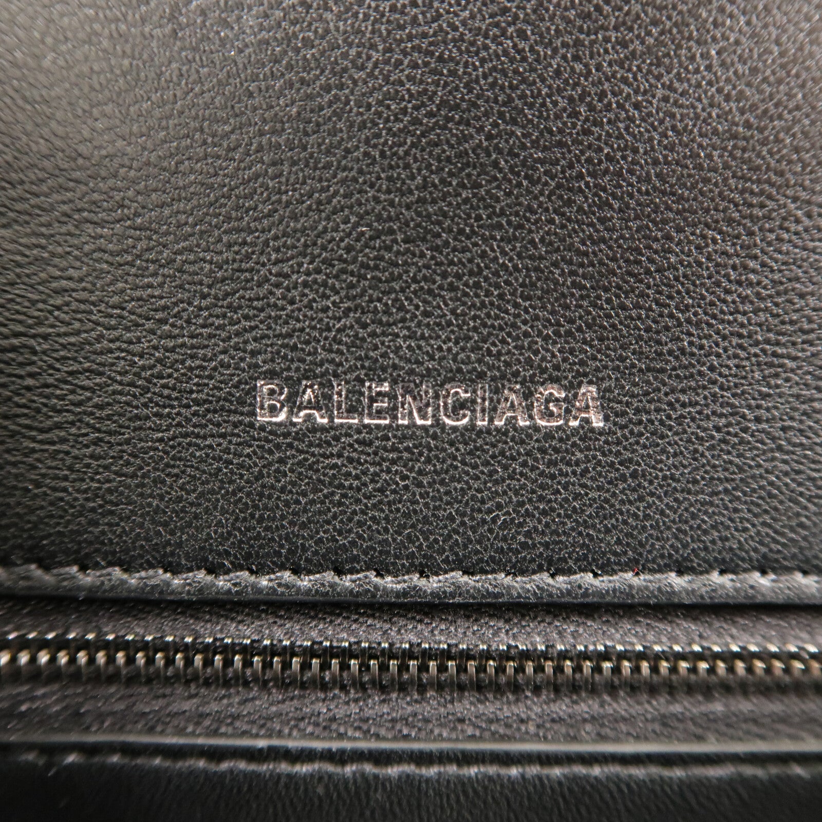 BALENCIAGA 牛皮皮革Hourglass Small手挽肩背兩用袋
