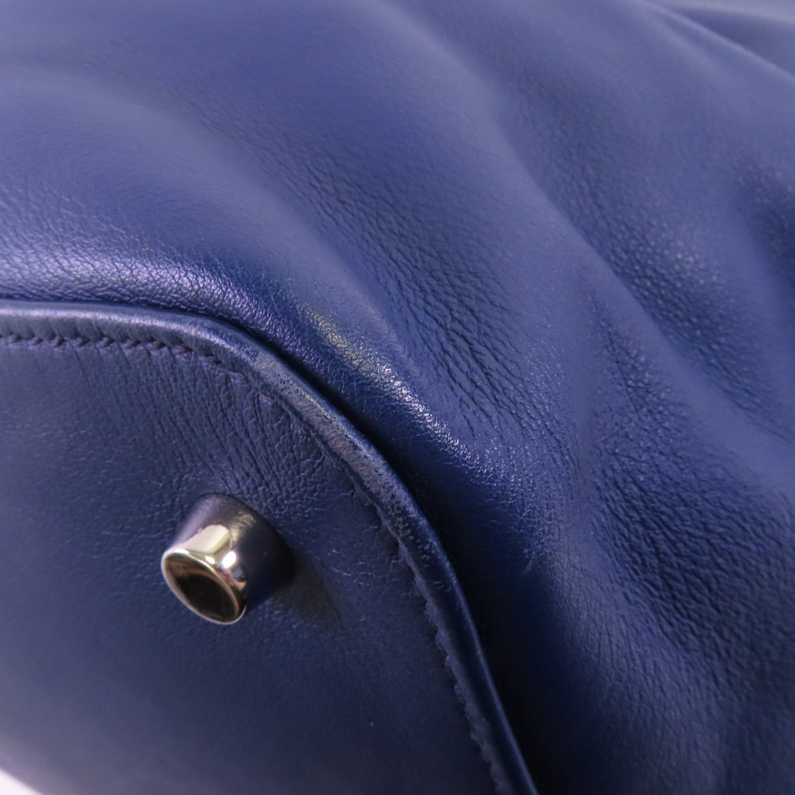 HERMES Swift皮革Tool Box 33銀扣手挽肩背兩用袋