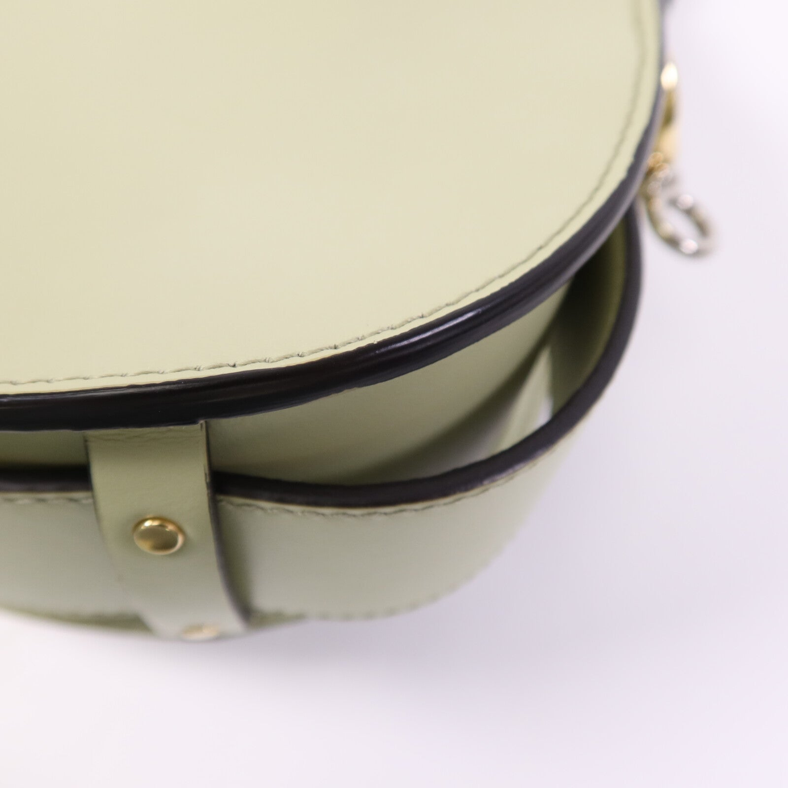 Chloe 牛皮皮革2 Way Shoulder Bag金扣手挽肩背兩用袋
