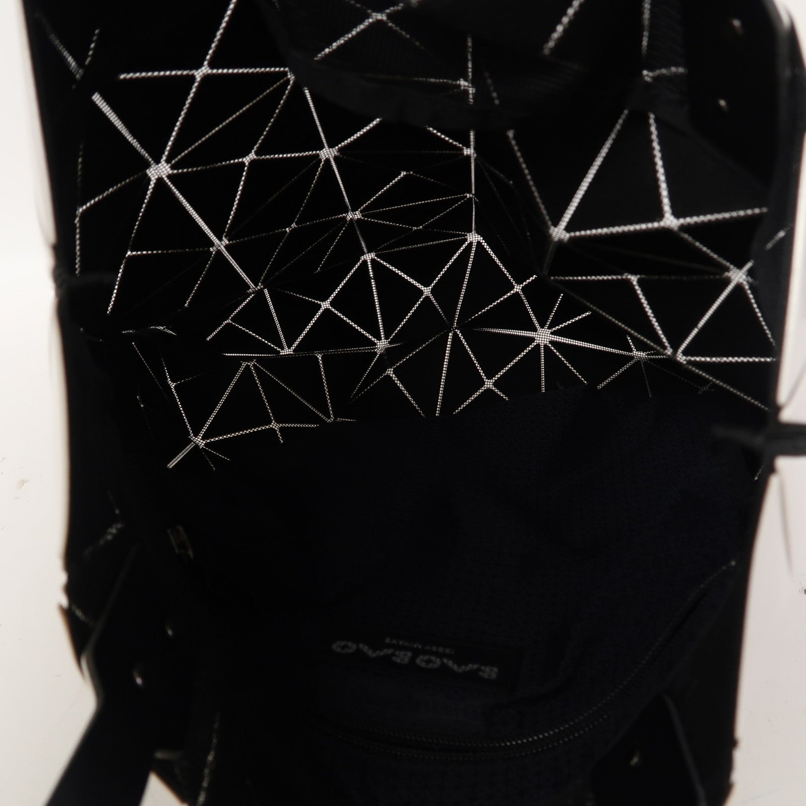 BAO BAO ISSEYMIYAKE PVC Shoulder Bag肩背袋白色