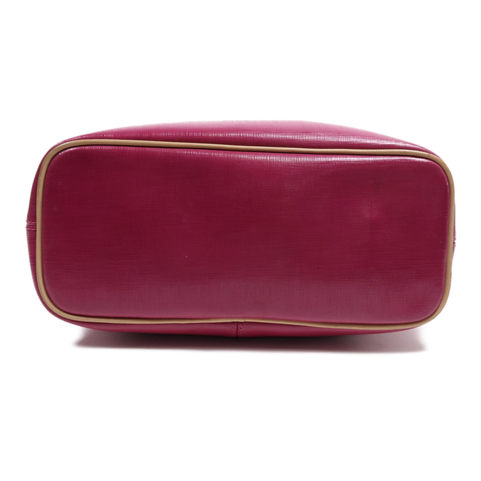 COACH 牛皮皮革Tote Bag銀扣手挽袋