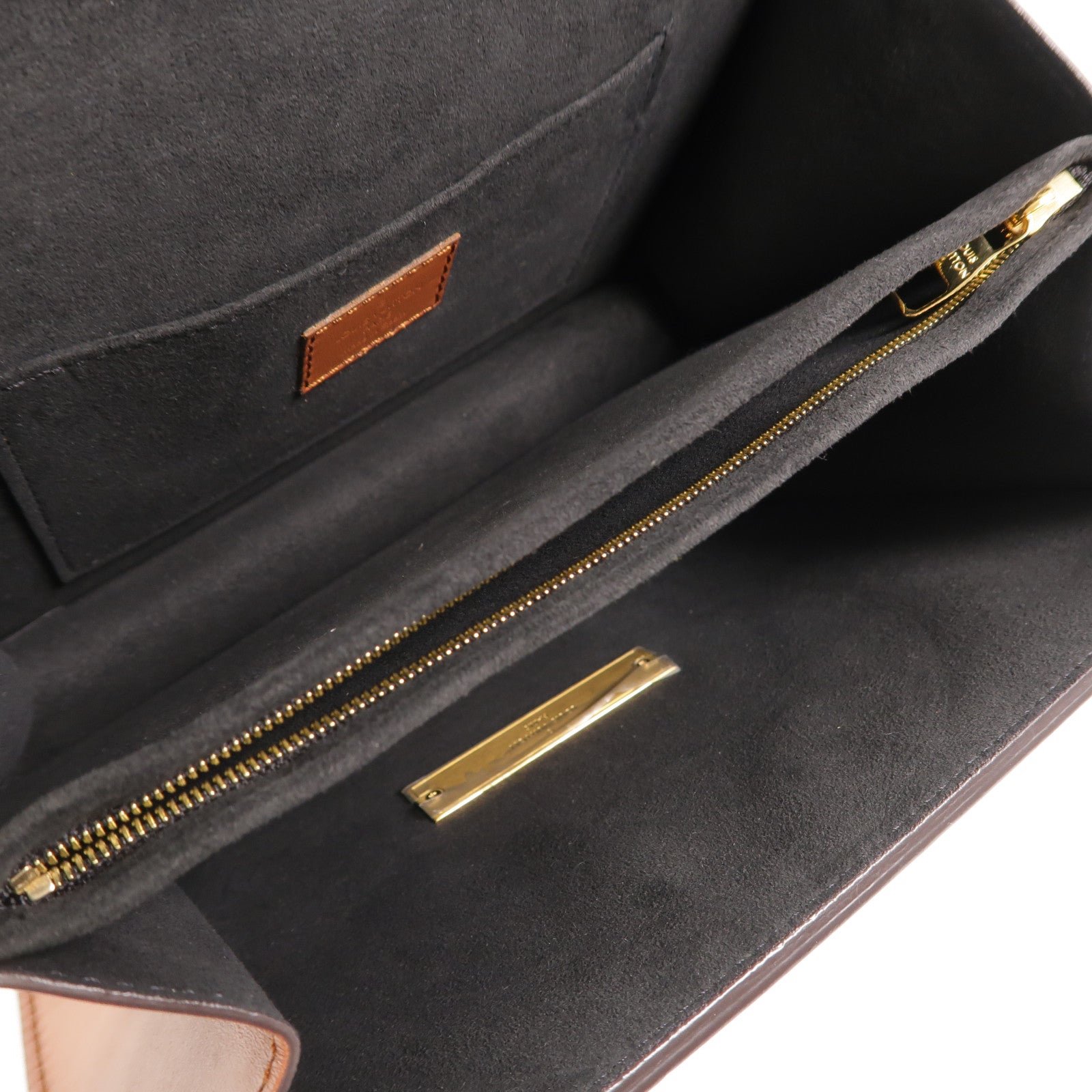 LOUIS VUITTON Monogram/Monogram Reverse Dauphine MM鏈帶手挽肩背兩用袋