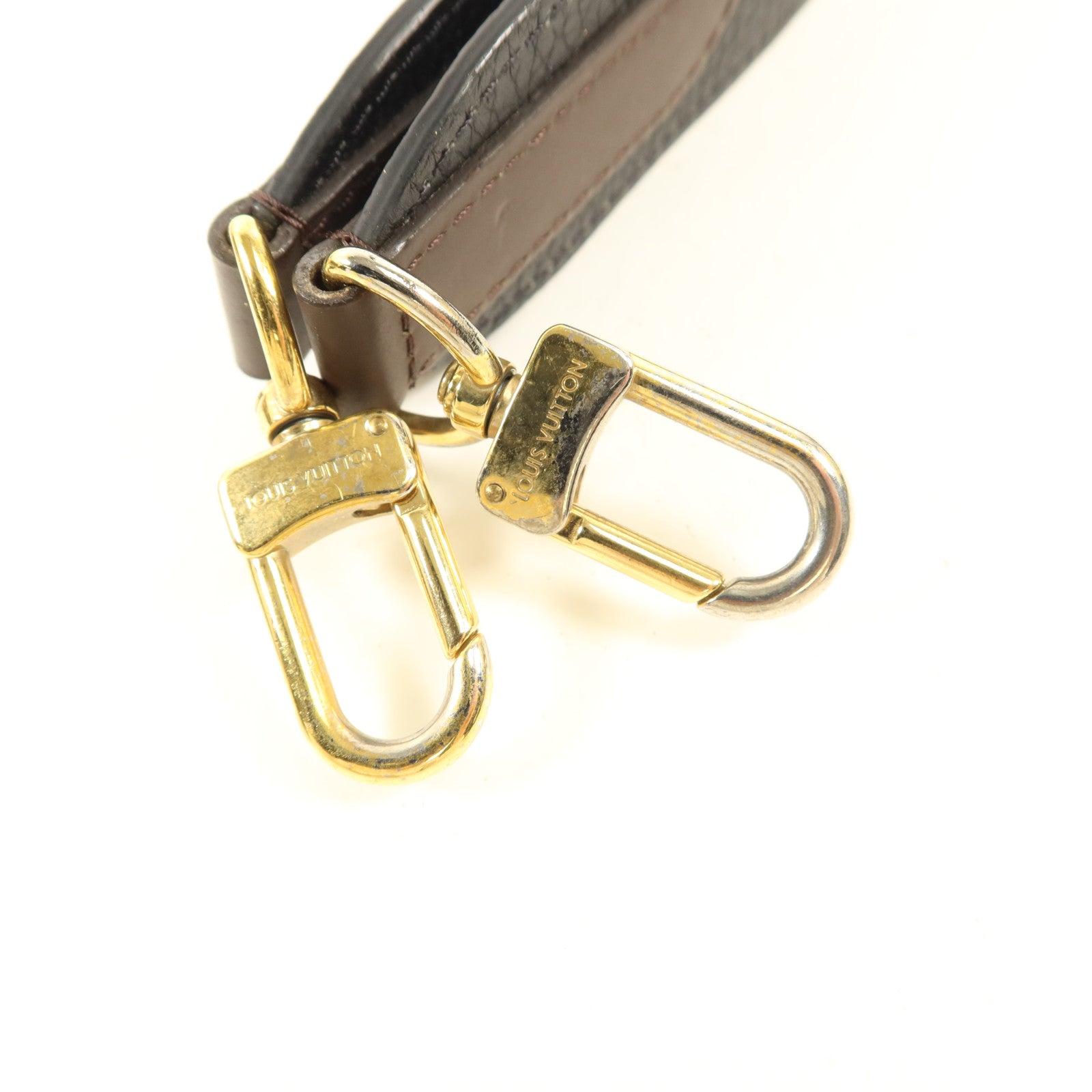 LOUIS VUITTON Damier Jersey金扣手挽肩背兩用袋