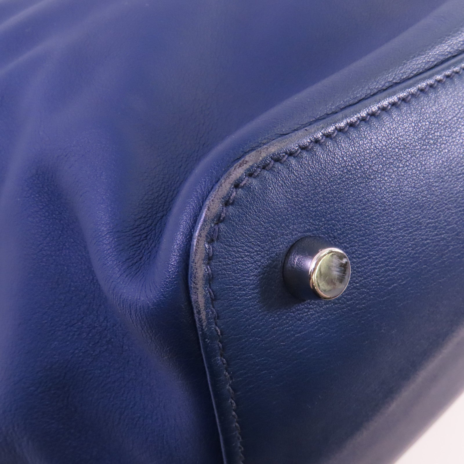 HERMES Swift皮革Tool Box 33銀扣手挽肩背兩用袋