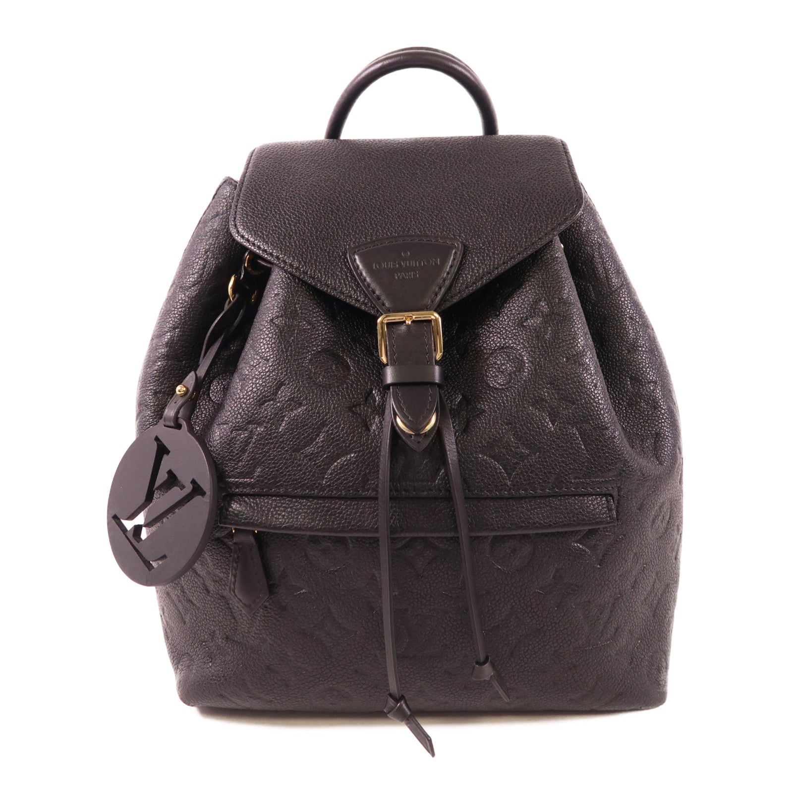 LOUIS VUITTON Monogram Empreinte Montsouris Backpack金扣背包