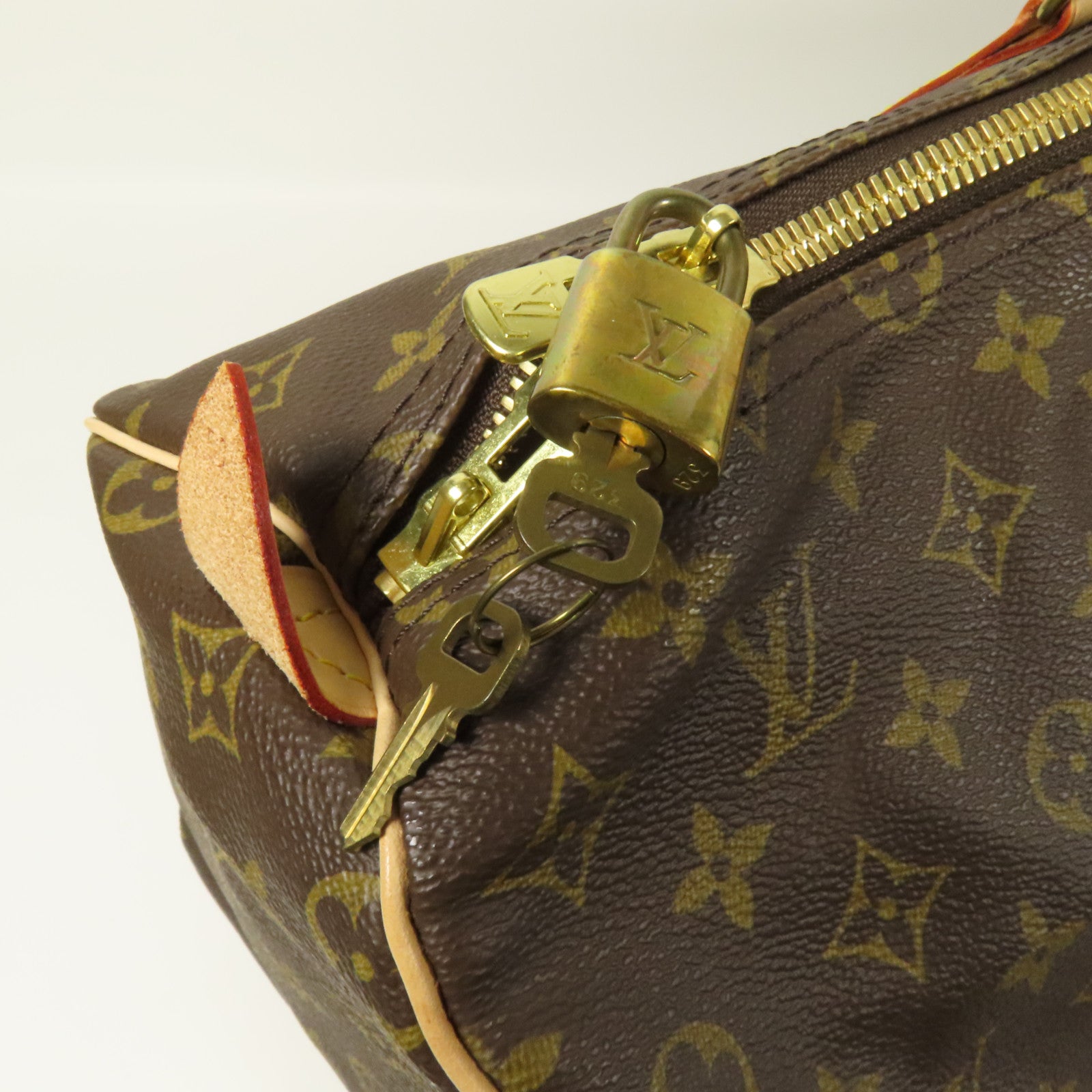 LOUIS VUITTON Monogram Keepall 50金扣手挽袋