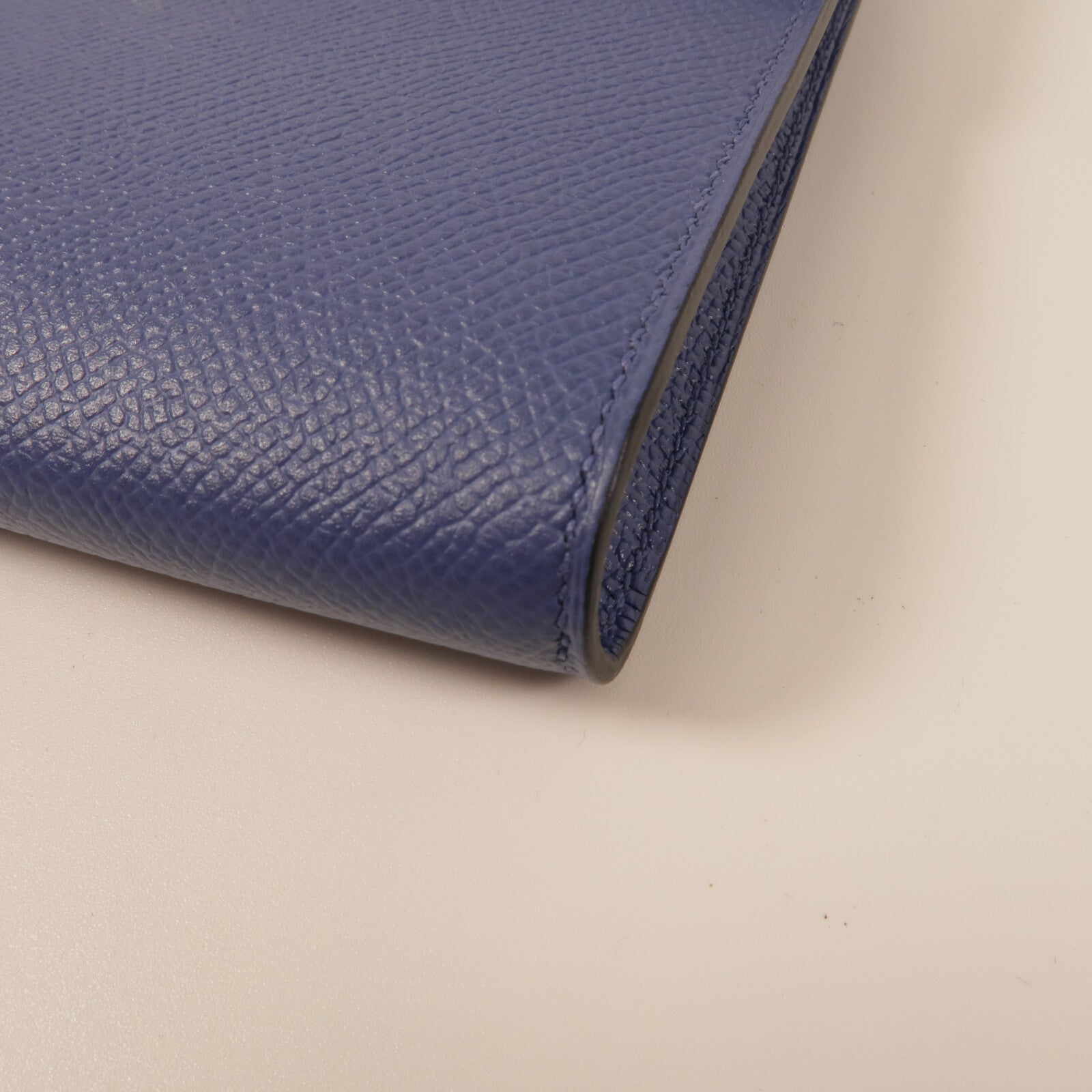 HERMES Epsom皮革Clic 16肩背袋Blue Brighton