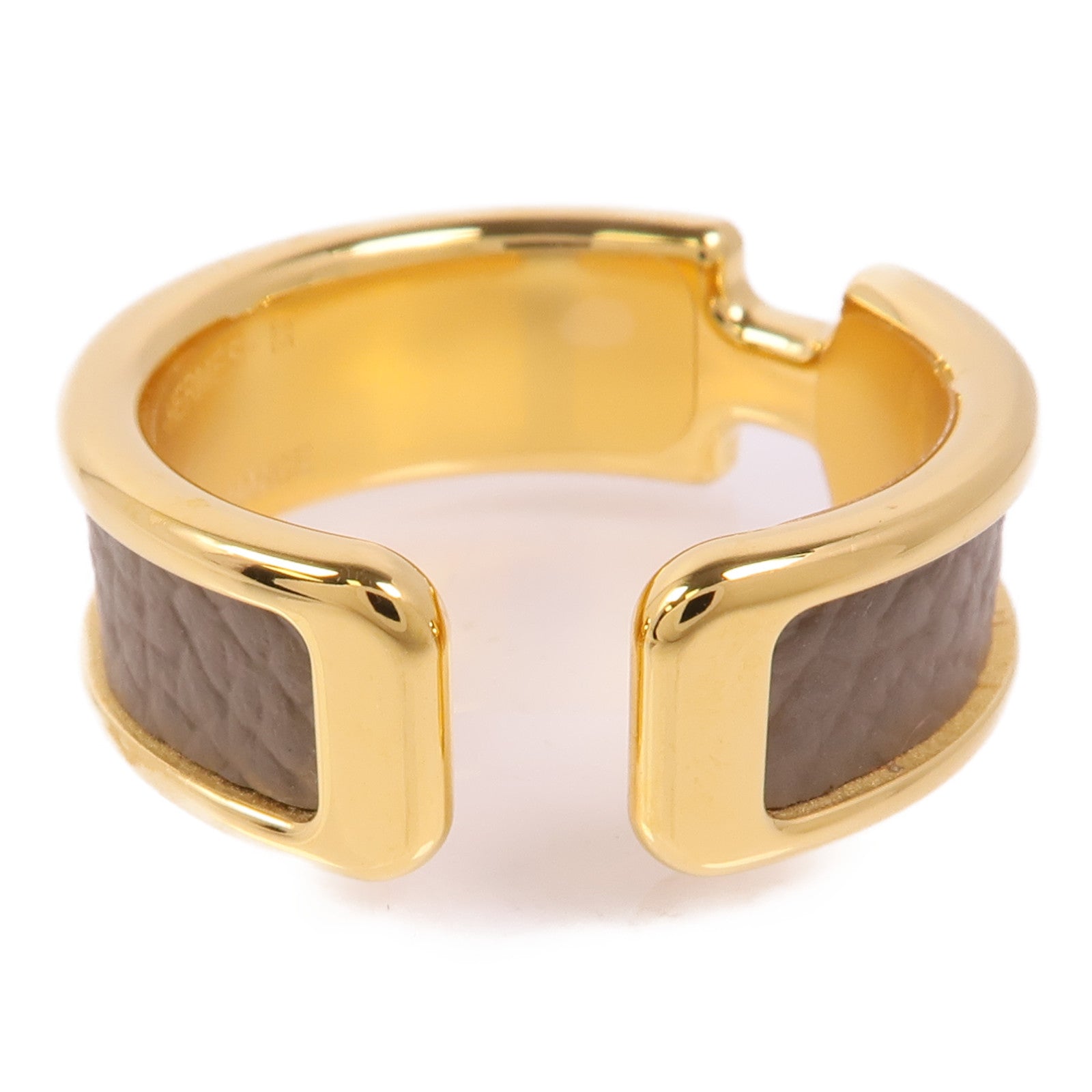 HERMES 金屬/皮革Olympe Ear Cuff耳夾