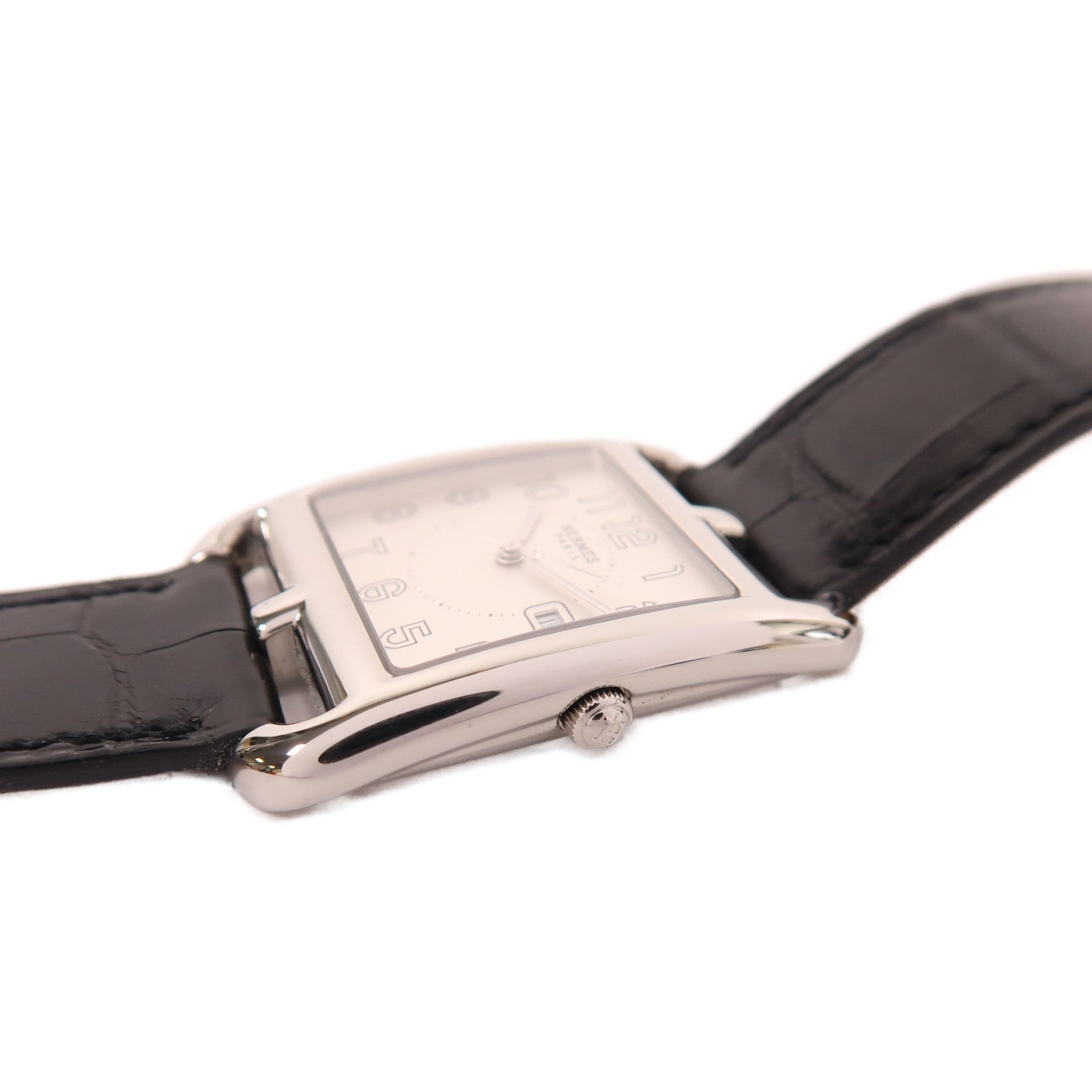 HERMES Cape Cod不鏽鋼手錶石英機芯白色