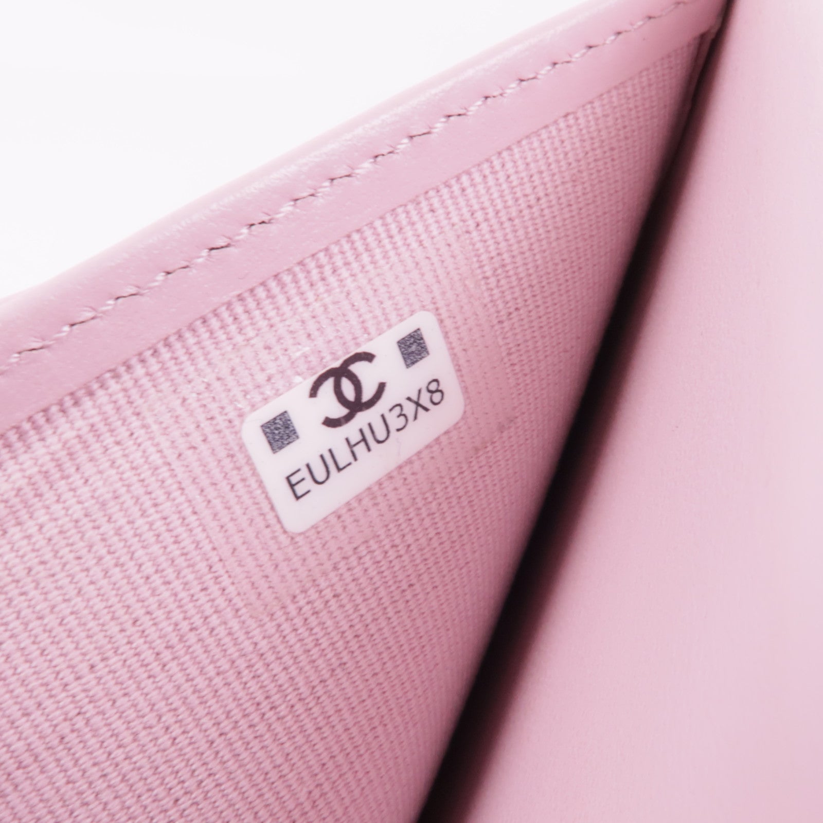CHANEL 牛皮皮革Wallet金扣錢包