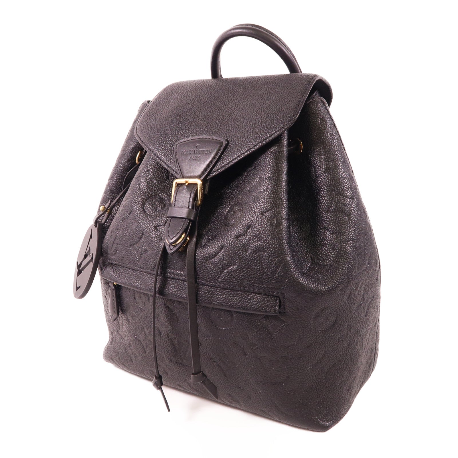 LOUIS VUITTON Monogram Empreinte Montsouris Backpack金扣背包