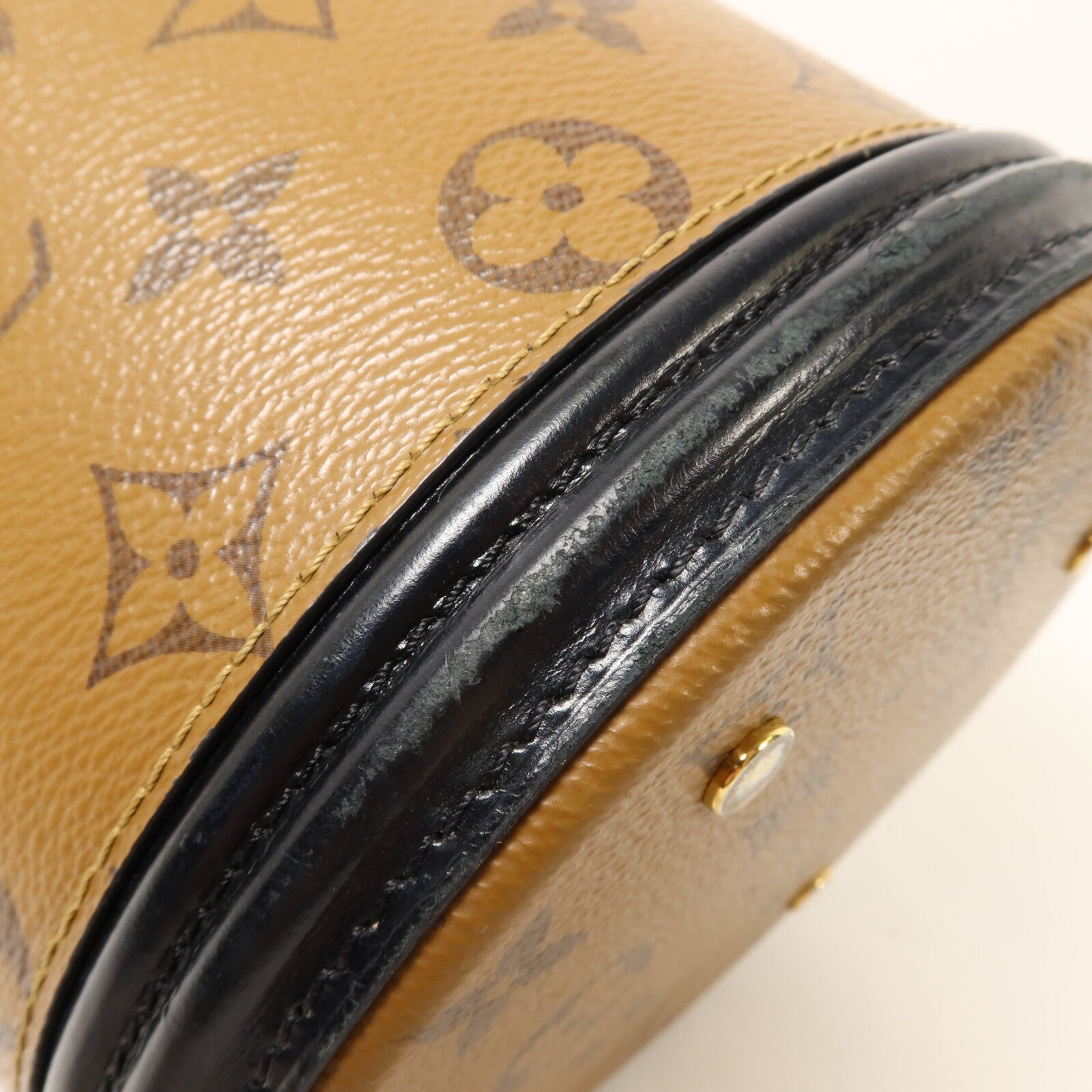 LOUIS VUITTON Monogram Reverse Cannes手挽肩背兩用袋