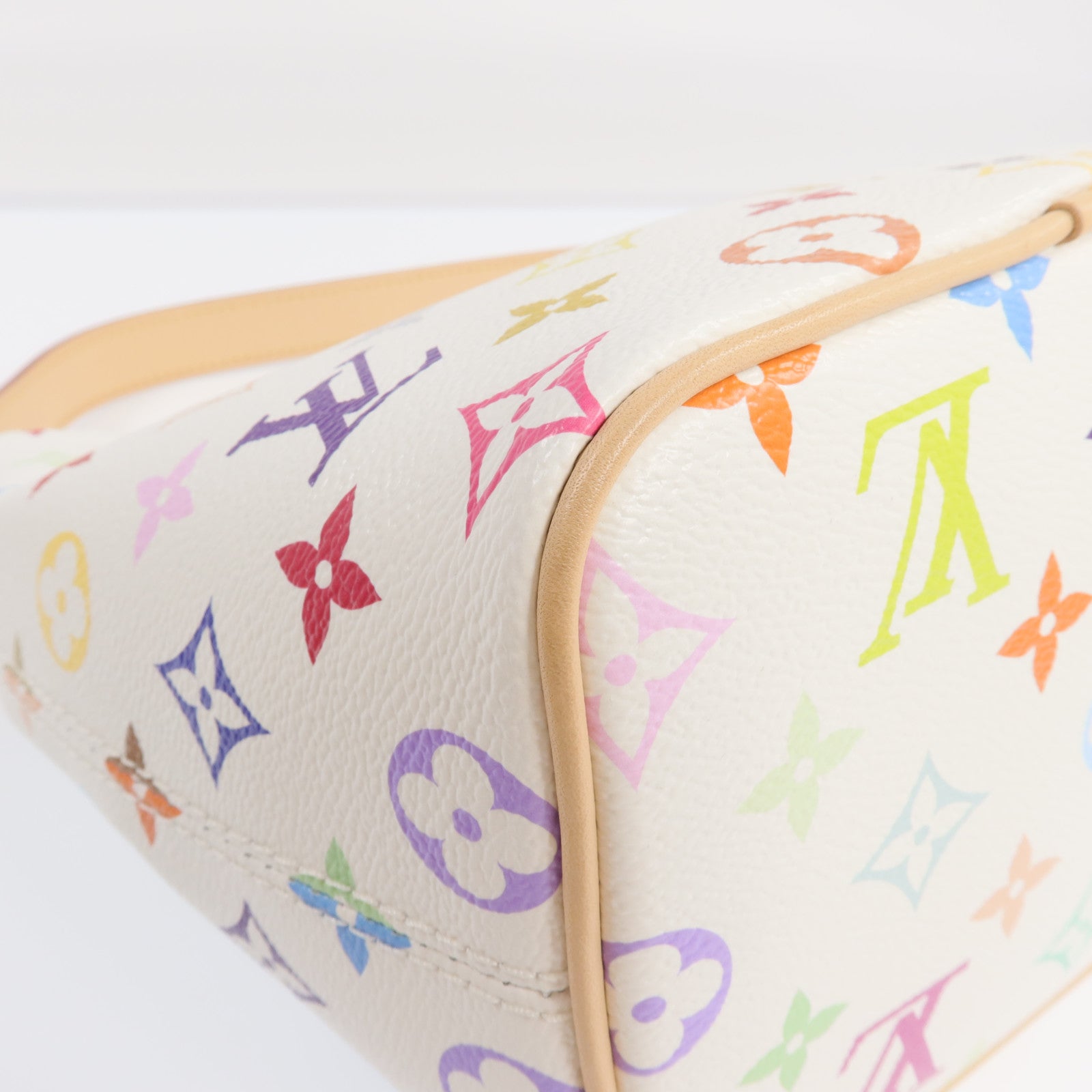 LOUIS VUITTON Monogram Multicolore LV x TM All In BB金扣手挽肩背兩用袋