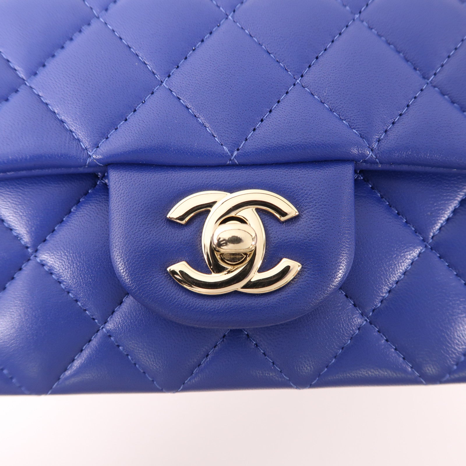 CHANEL 【激減優惠】羊皮皮革2 Way Shoulder Bag金扣手挽肩背兩用袋