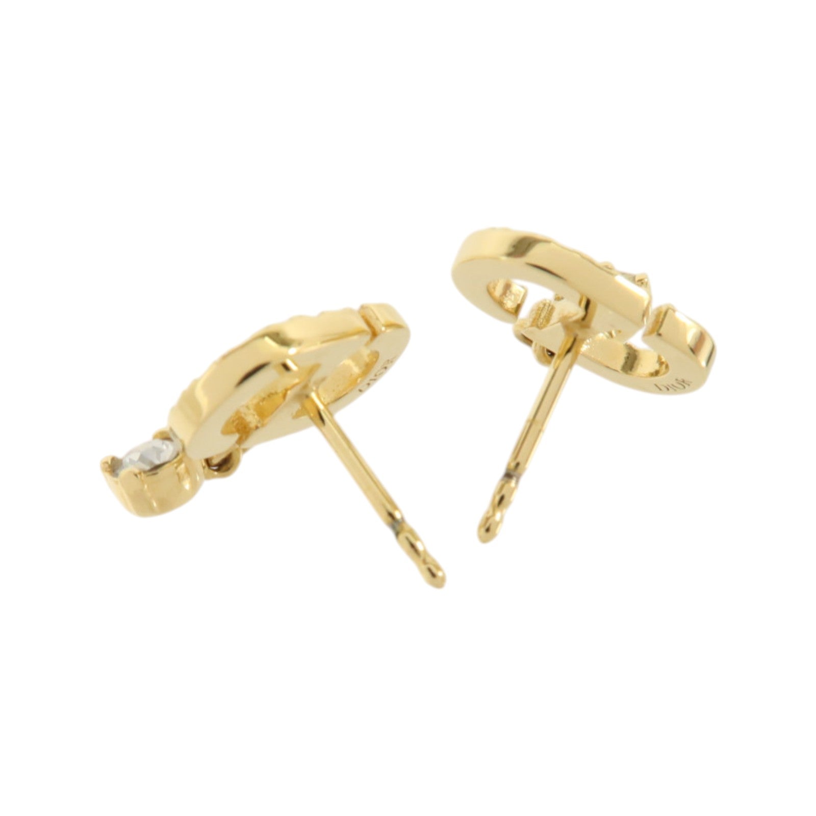 Dior 金屬Petit CD Earrings耳環