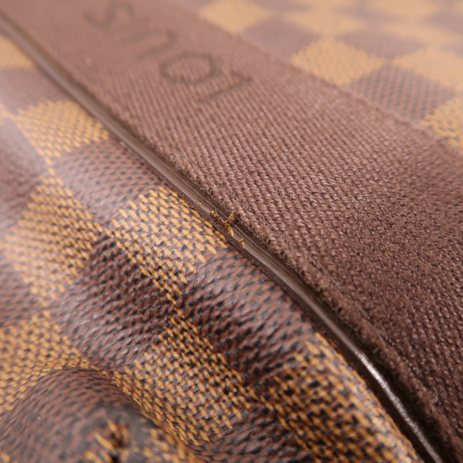 LOUIS VUITTON LV GHW Beaubourg Shoulder Bag N52006 Damier Brown