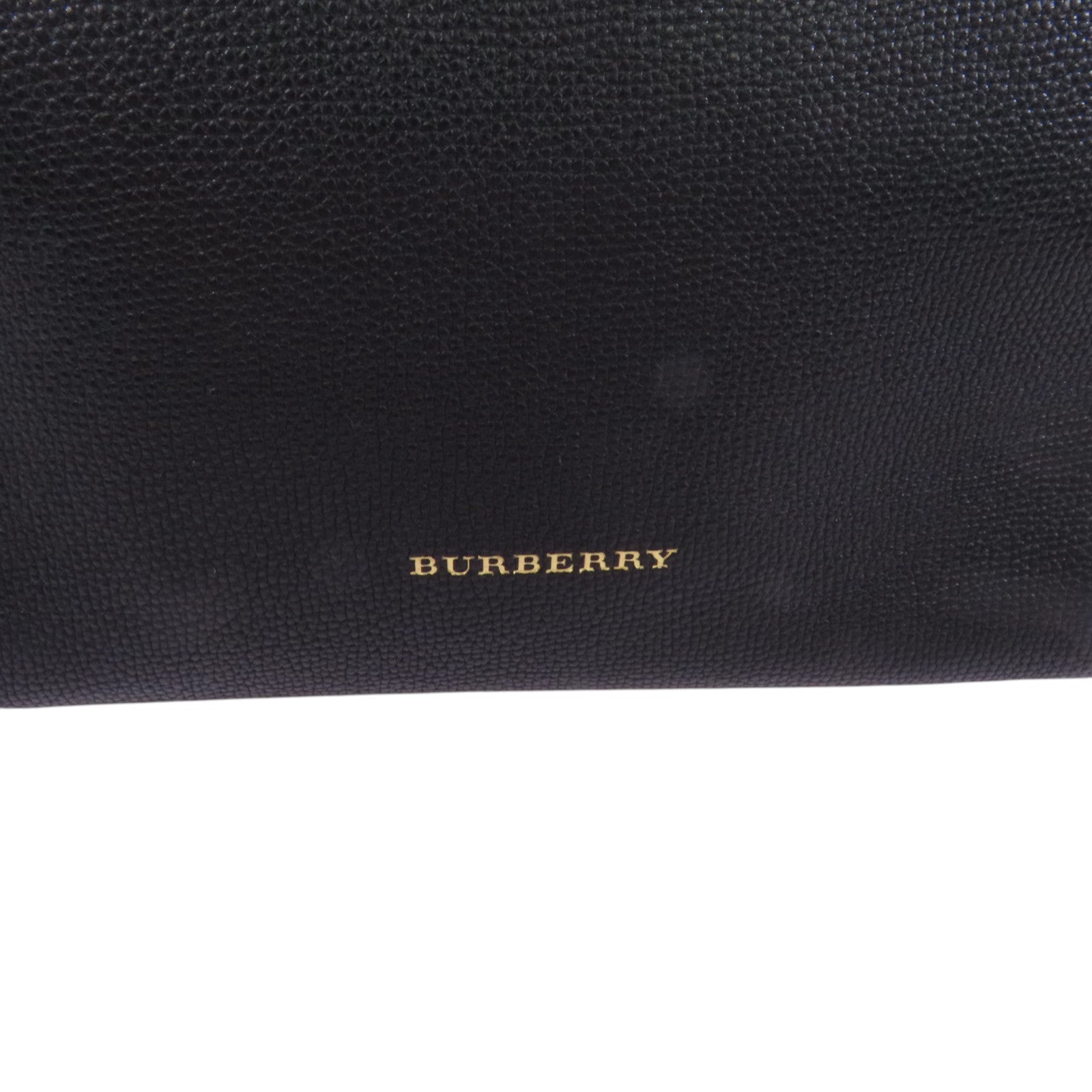 BURBERRY 牛皮皮革Tote Bag金扣肩背袋