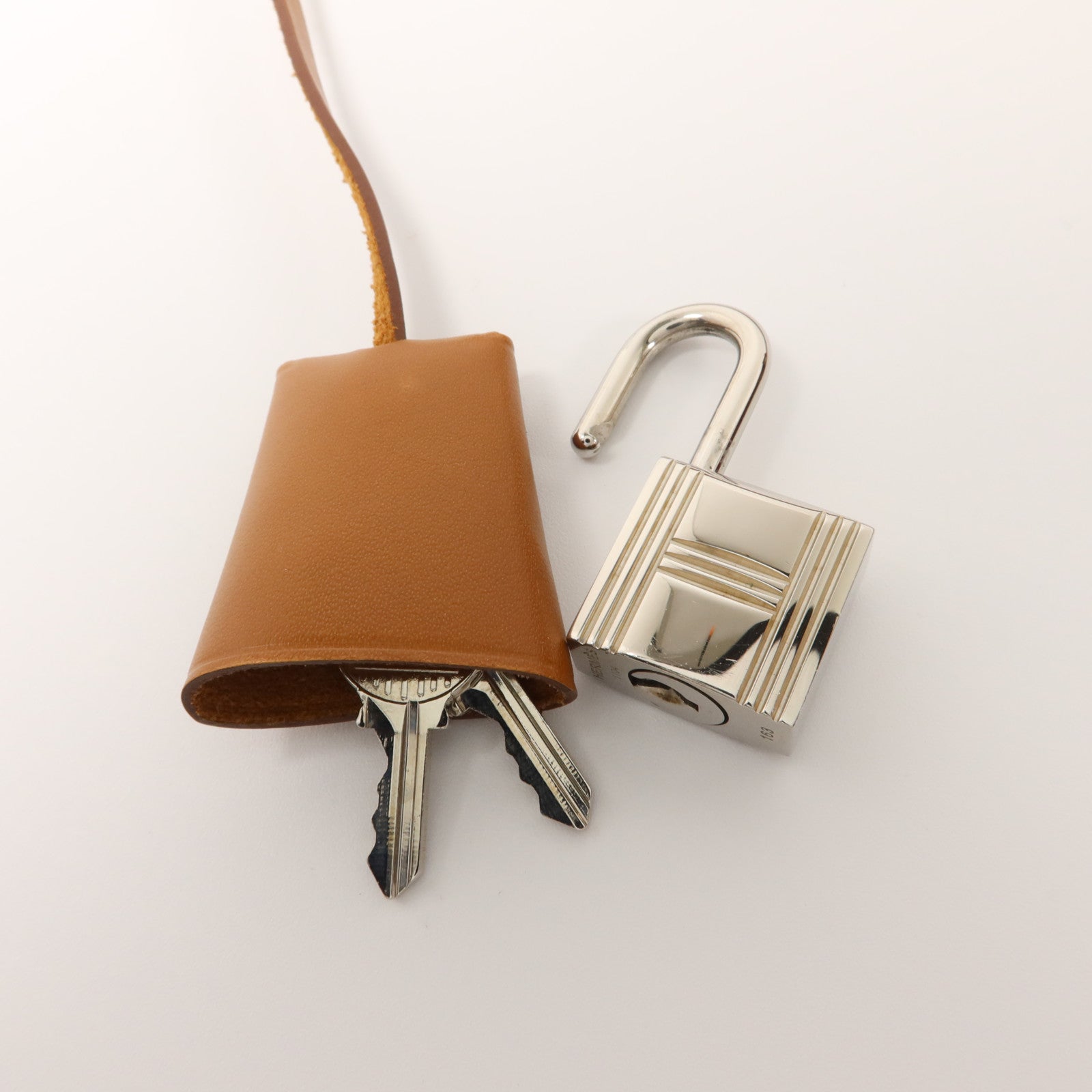 HERMES 帆布Herbag PM手挽肩背兩用袋Rubis/Fauve