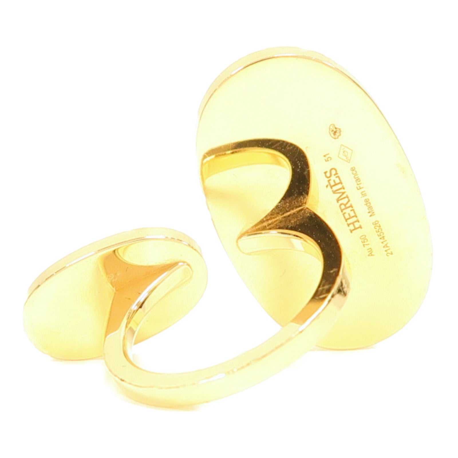 HERMES 【激減優惠】18K玫瑰金Ring戒指US#5.75
