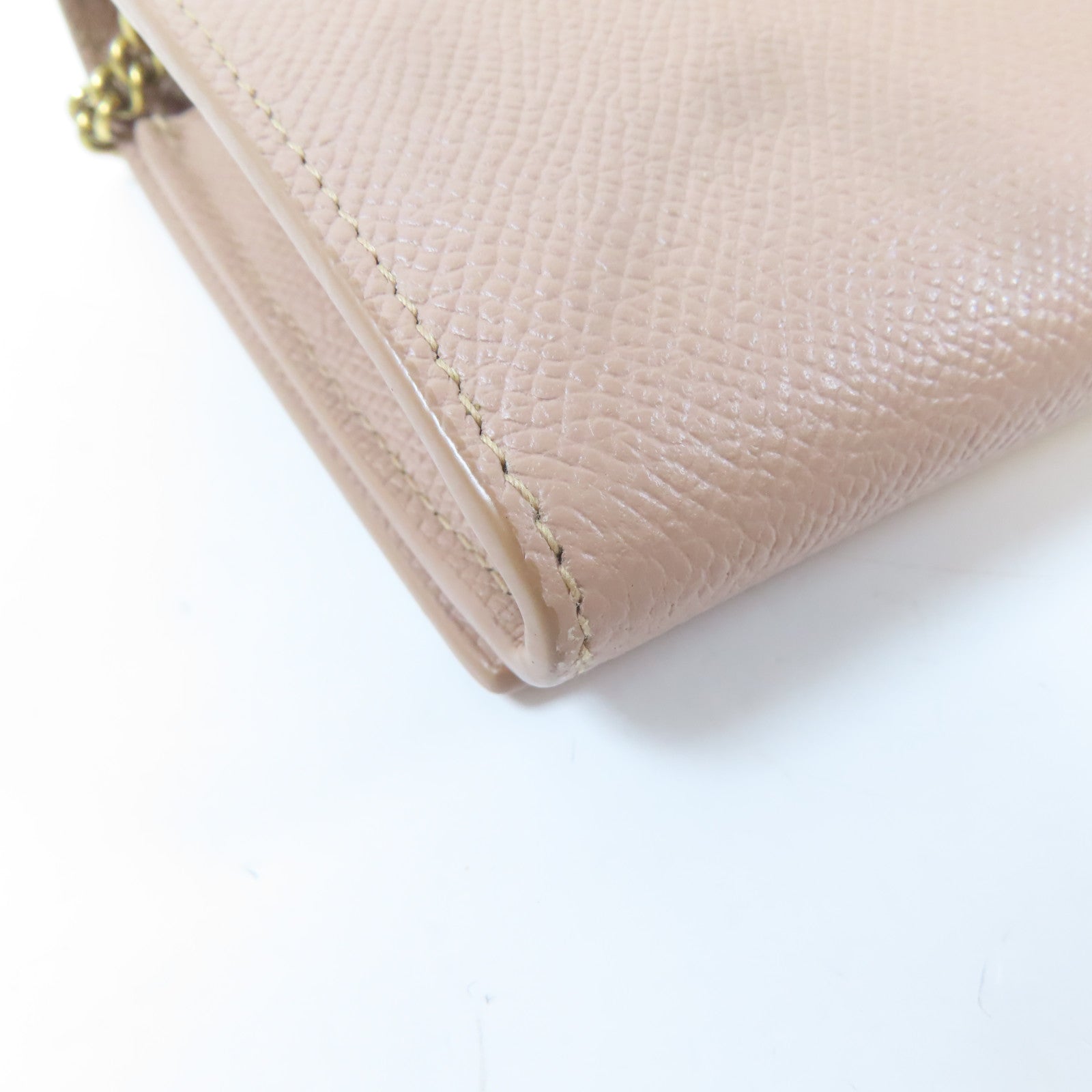 BALENCIAGA 牛皮皮革Shoulder Bag金扣鏈帶肩背袋粉紅色