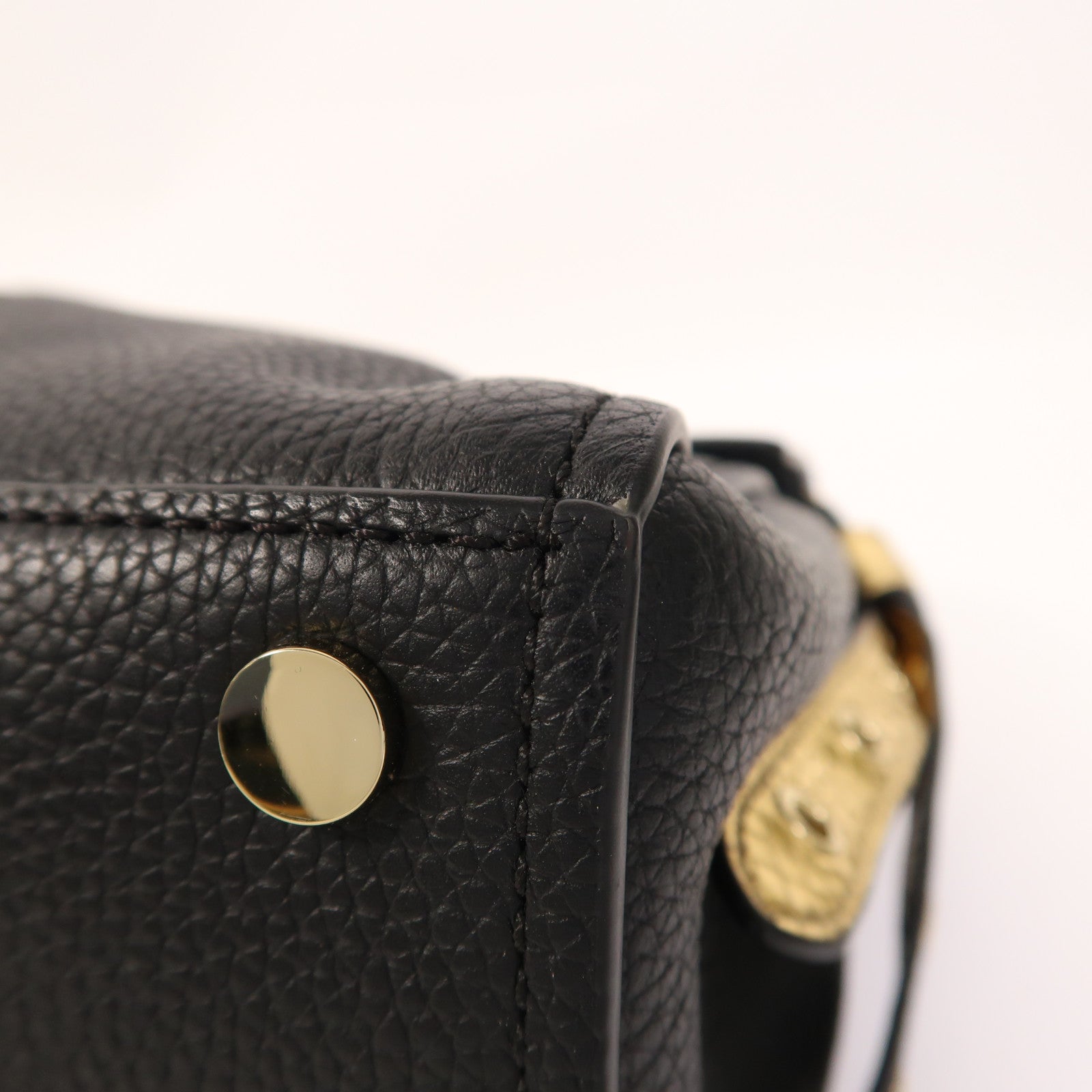 Michael Kors 牛皮皮革2 Way Shoulder金扣手挽肩背兩用袋