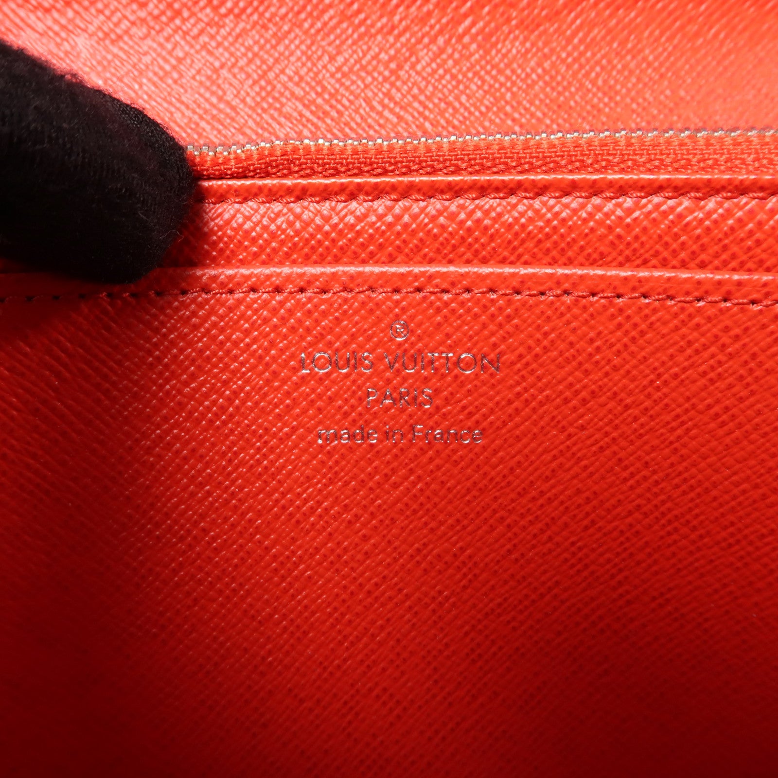 LOUIS VUITTON Epi Portefeuille Twist銀扣長錢包紅色