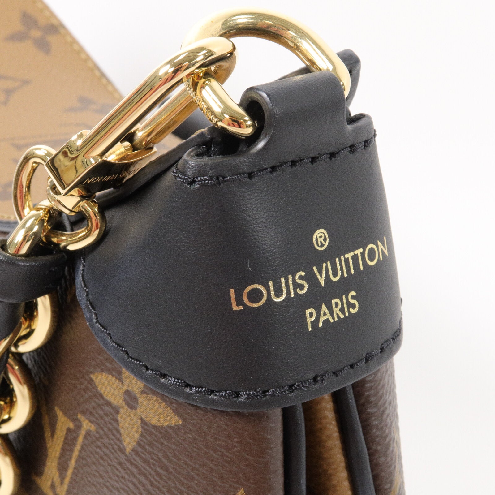 LOUIS VUITTON Monogram Reverse LV Twinny手挽肩背兩用袋