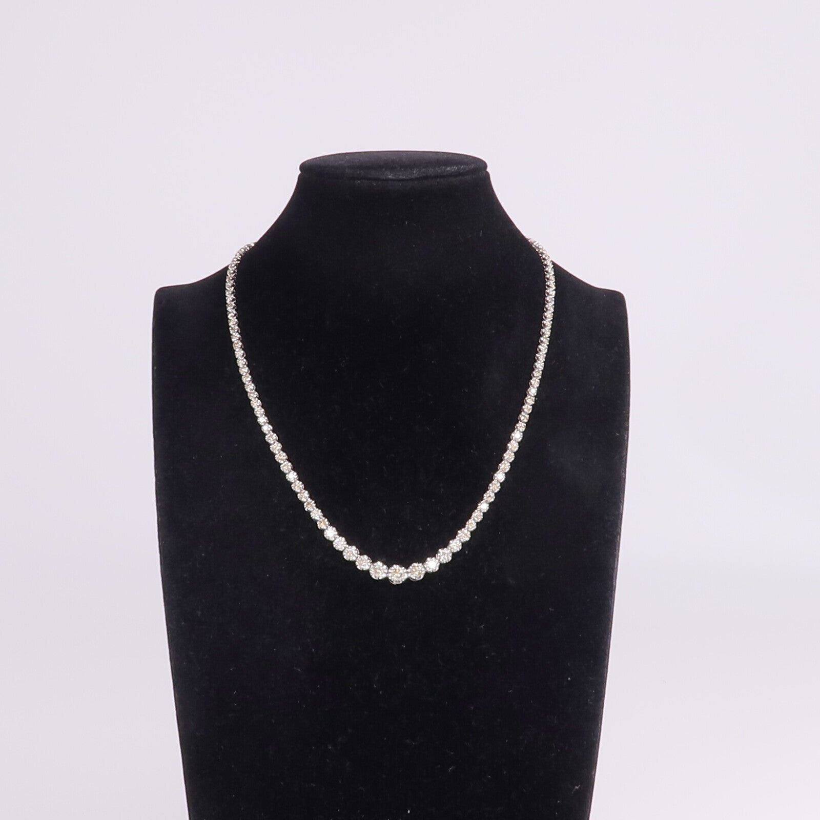 JEWELRY 18K白金Diamond Necklace鑽石項鍊