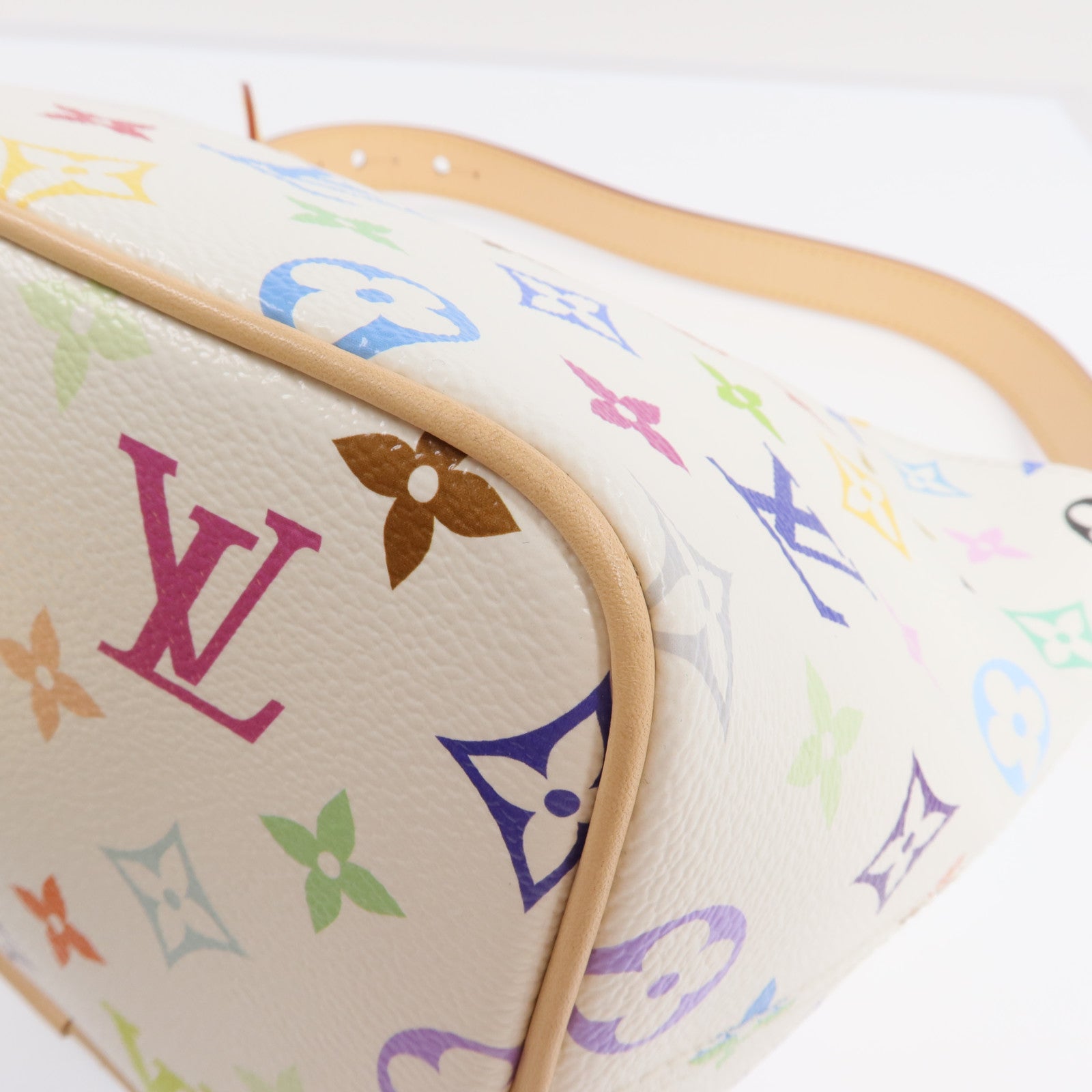 LOUIS VUITTON Monogram Multicolore LV x TM All In BB金扣手挽肩背兩用袋