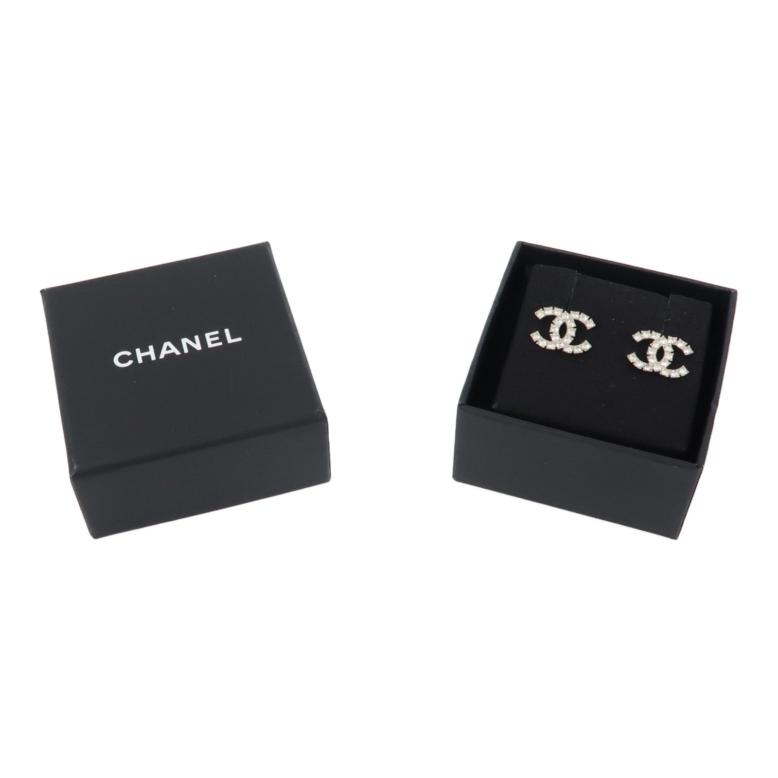 CHANEL 金屬Earrings耳環銀色